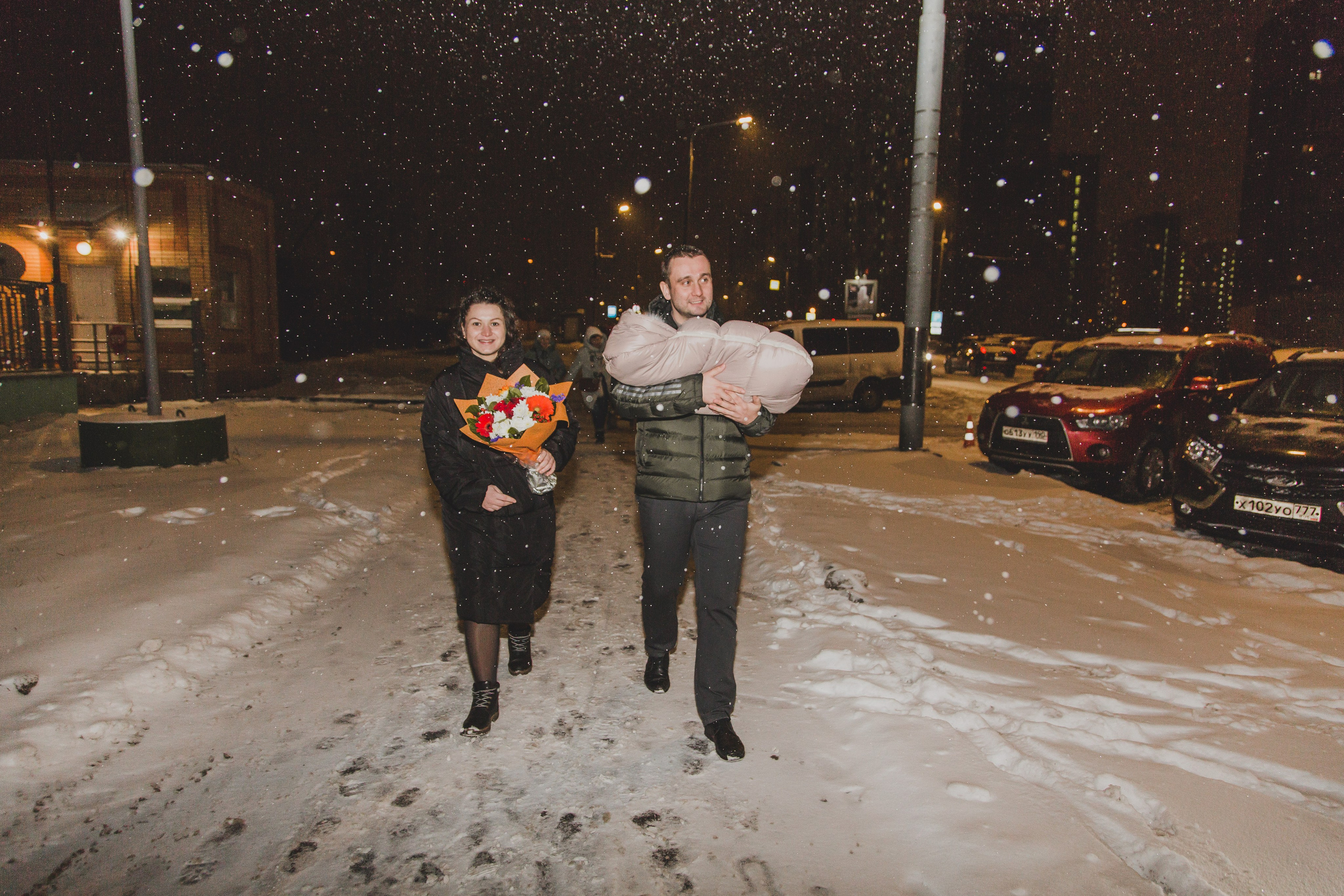 Выписка 28 января. Свадебный фотограф Александр Абрамов Москва / Зеленоград