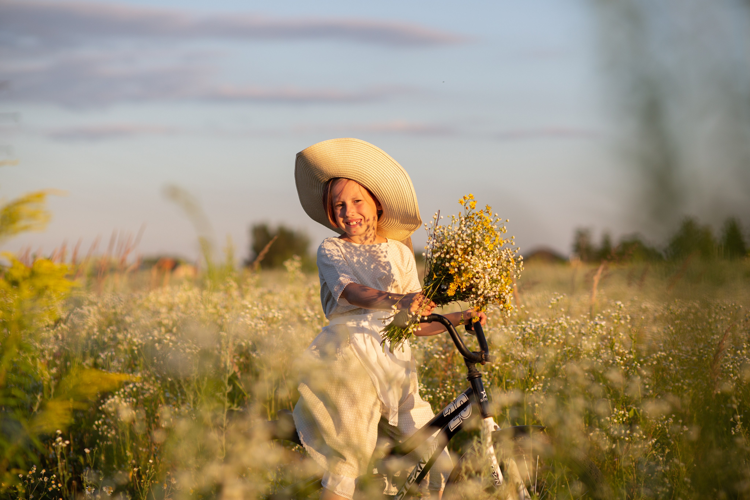 Фотосессия в ромашках. Галина Шарапова Детский и семейный фотограф Москва