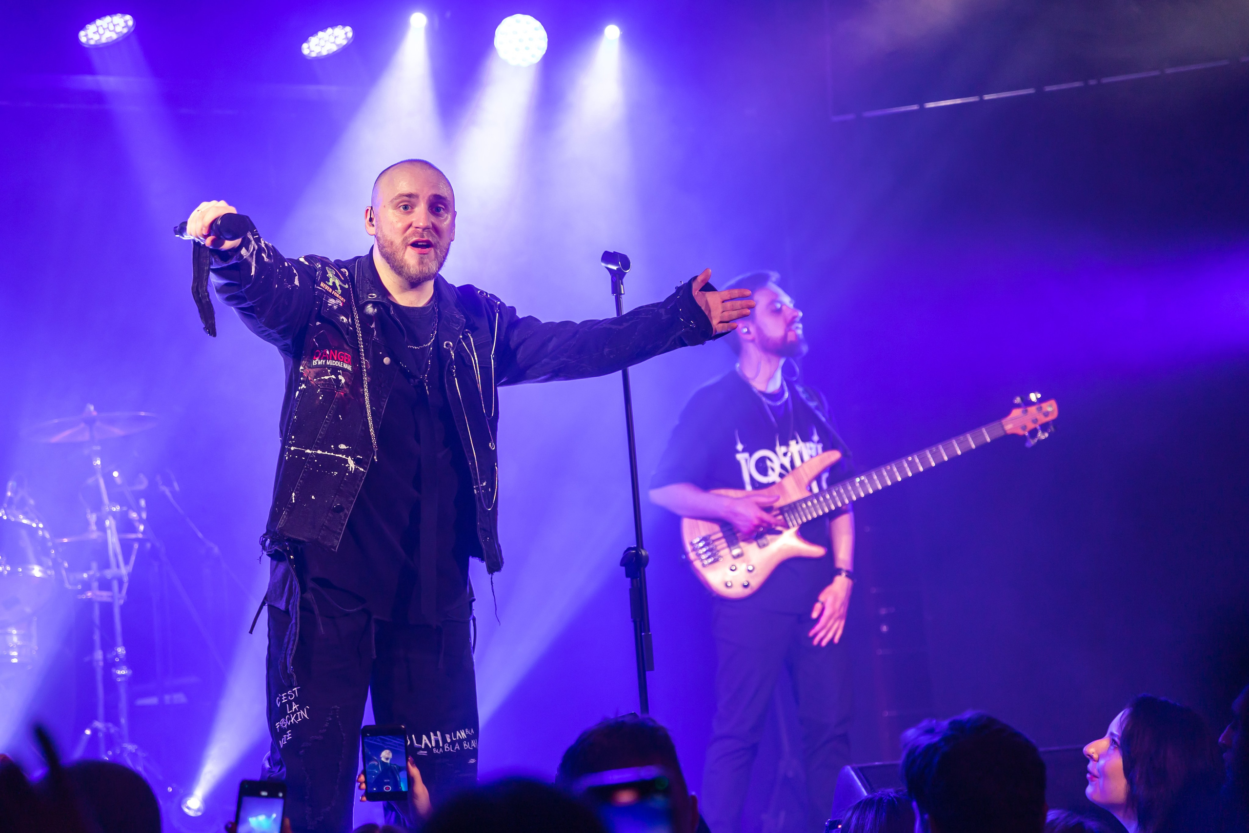 Концерт альтернатив метал группы iOSTRA 30.03.24. Фотограф Владимир Охрименко