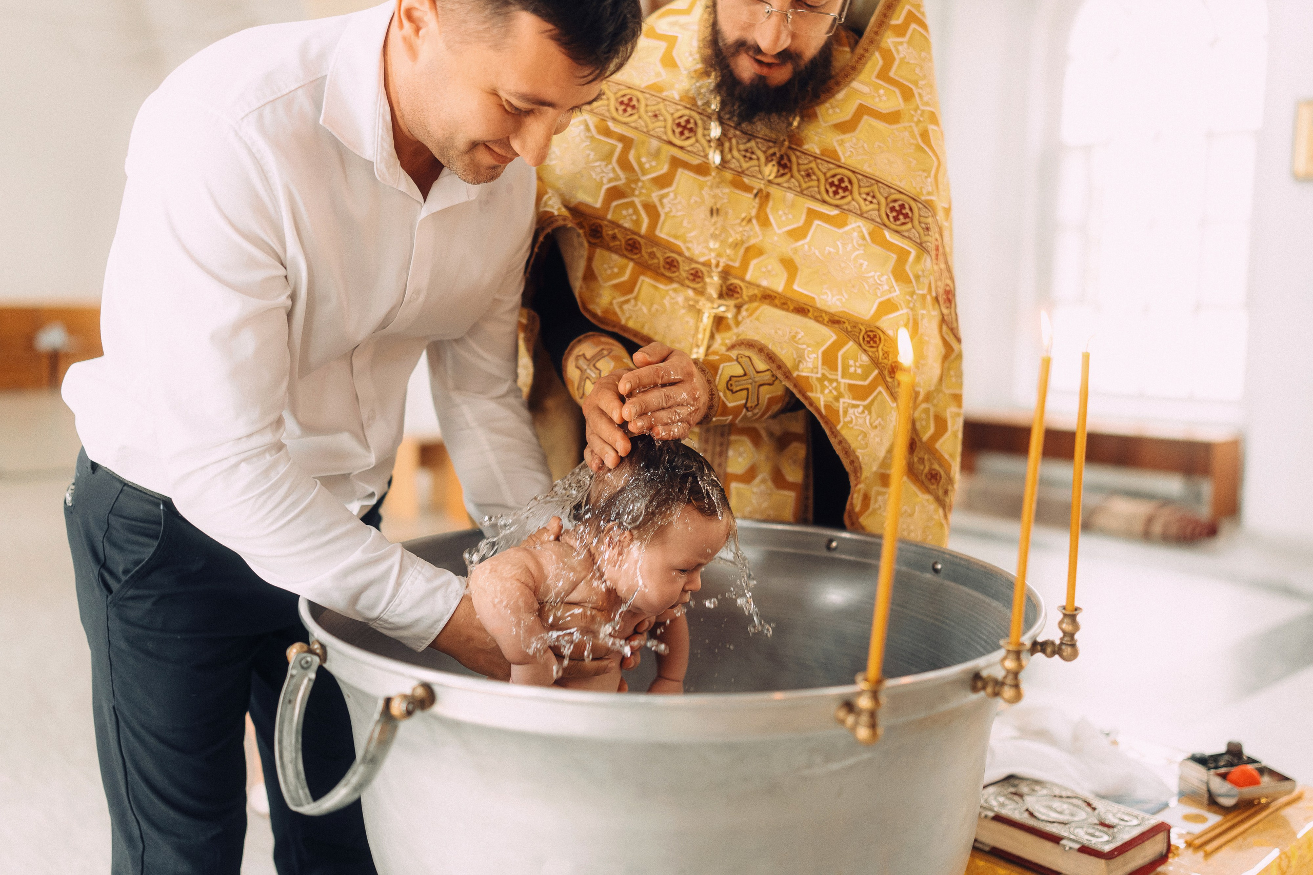 Таинство крещения в Воронеже. Свадебный и репортажный фотограф в Воронеже Роман Янко