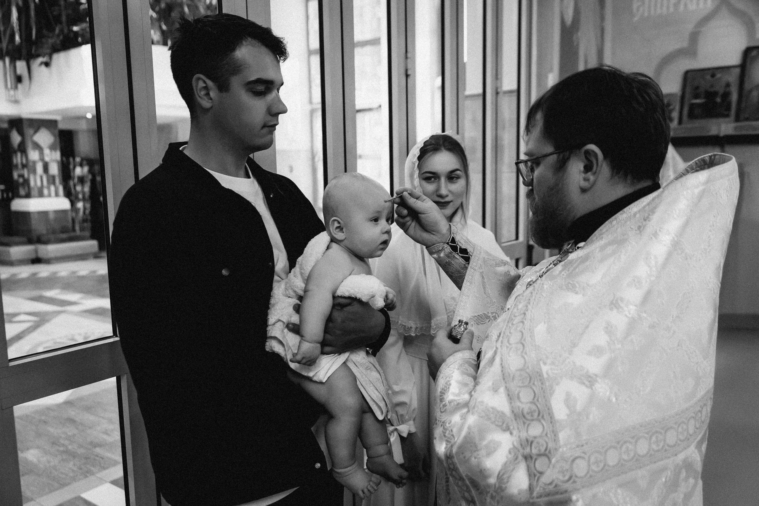 Крещение Леши. Семейный фотограф Минск Усова Ольга