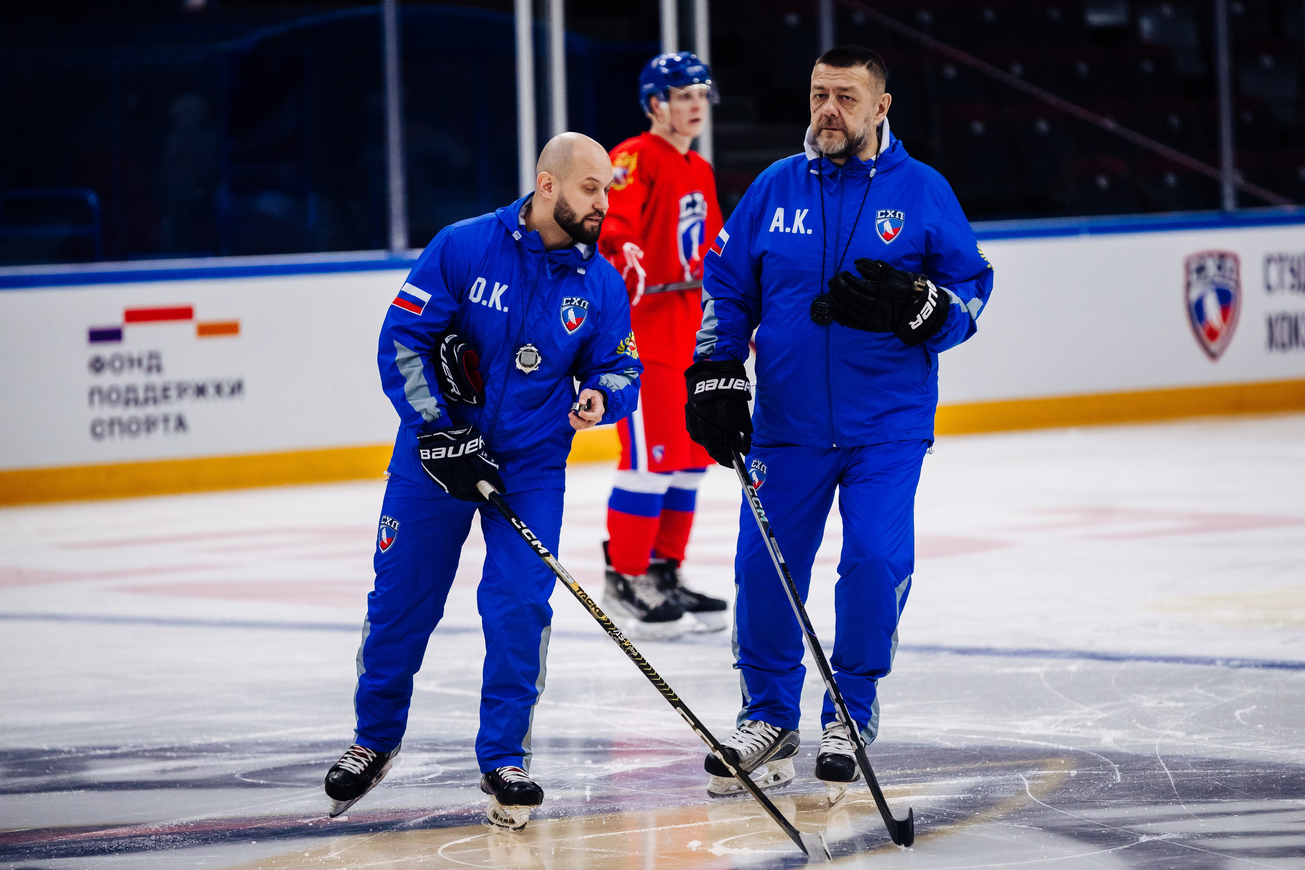 Тренировка сборной СХЛ // 14.02.25. Денис Прохоров Фотограф в г. Магнитогорск