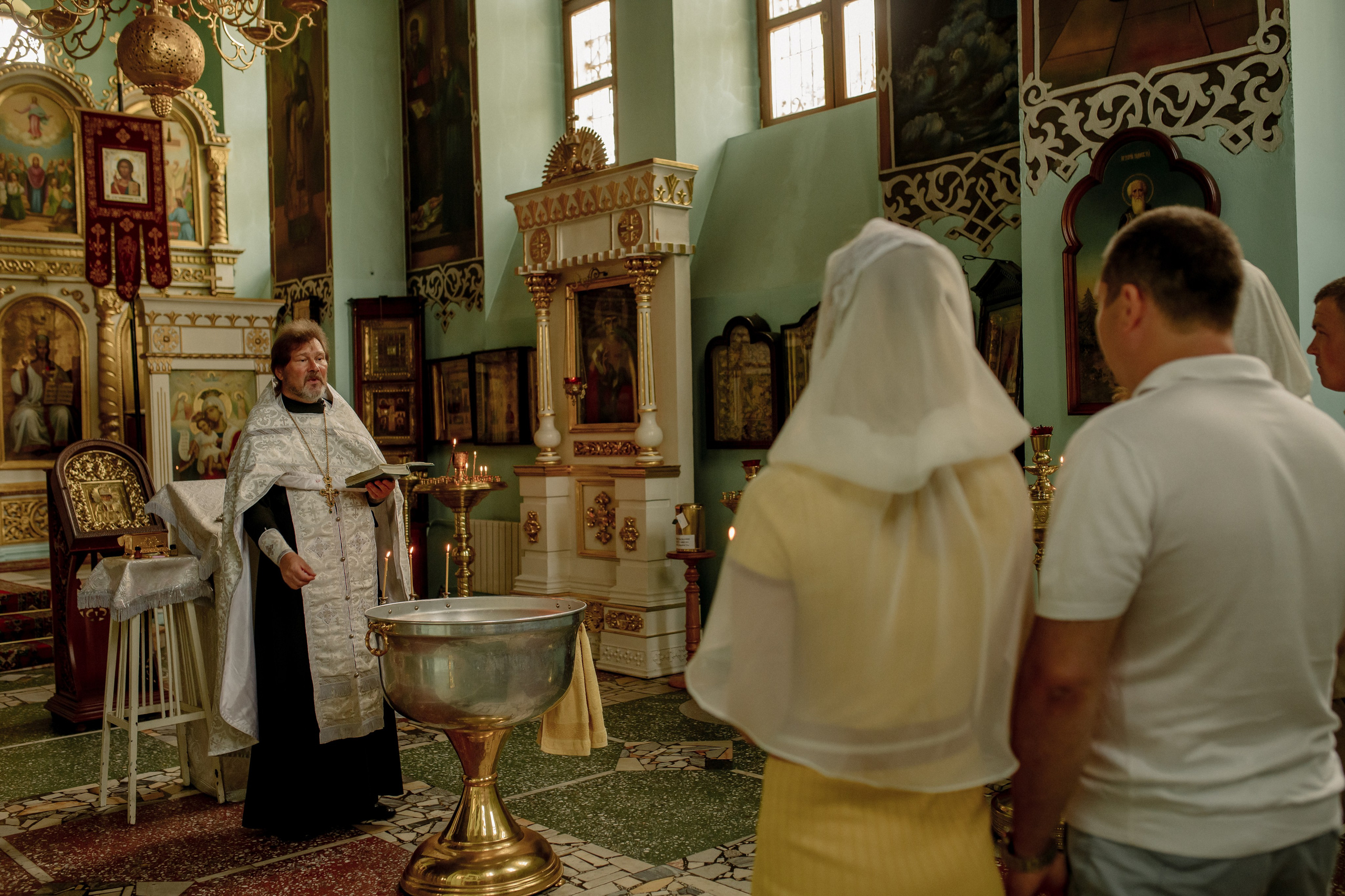 Крещение Юлечки. Фотограф Мария Стрелкова