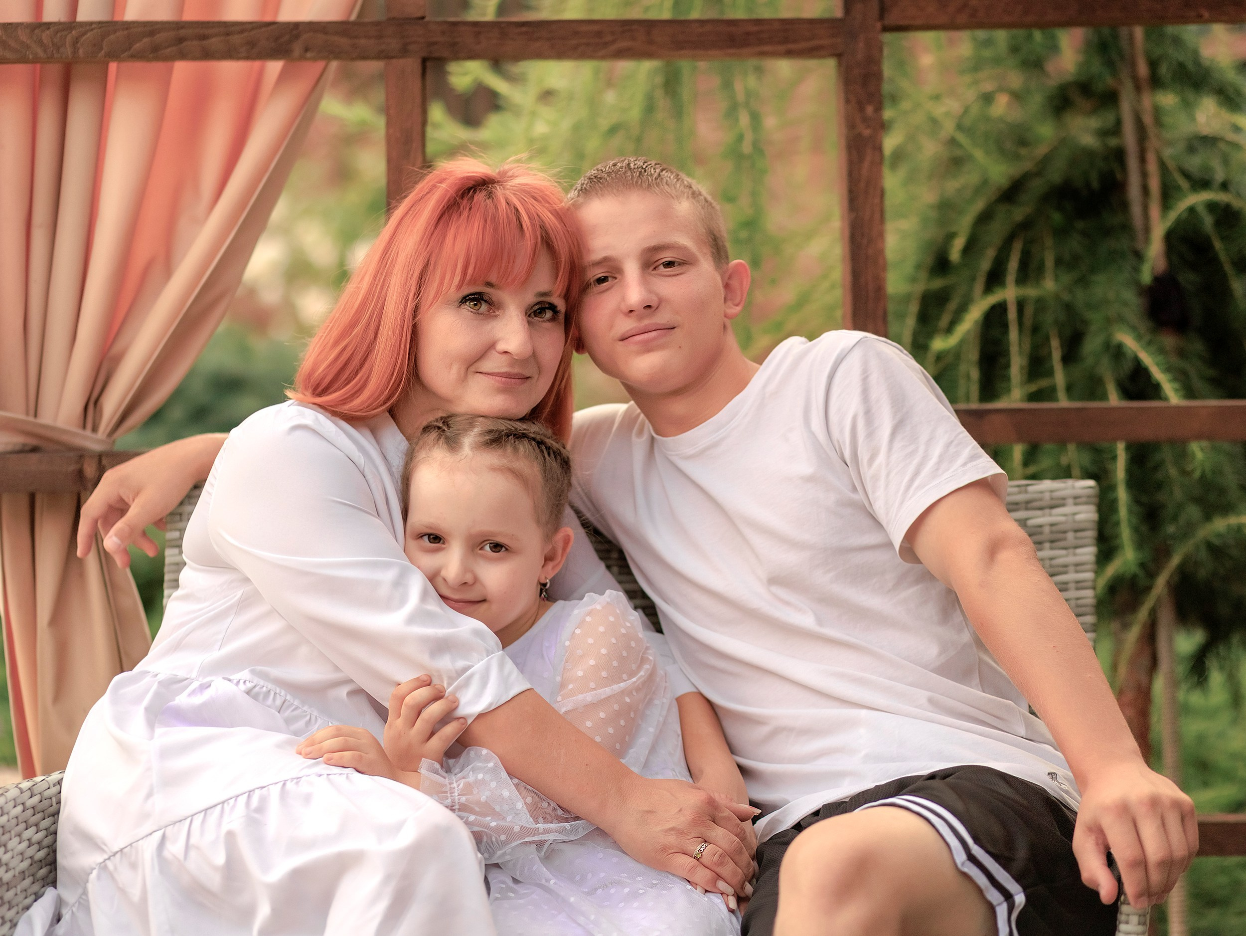 Семейная съёмка. Фотографирую в парке-заповеднике «Купидон»