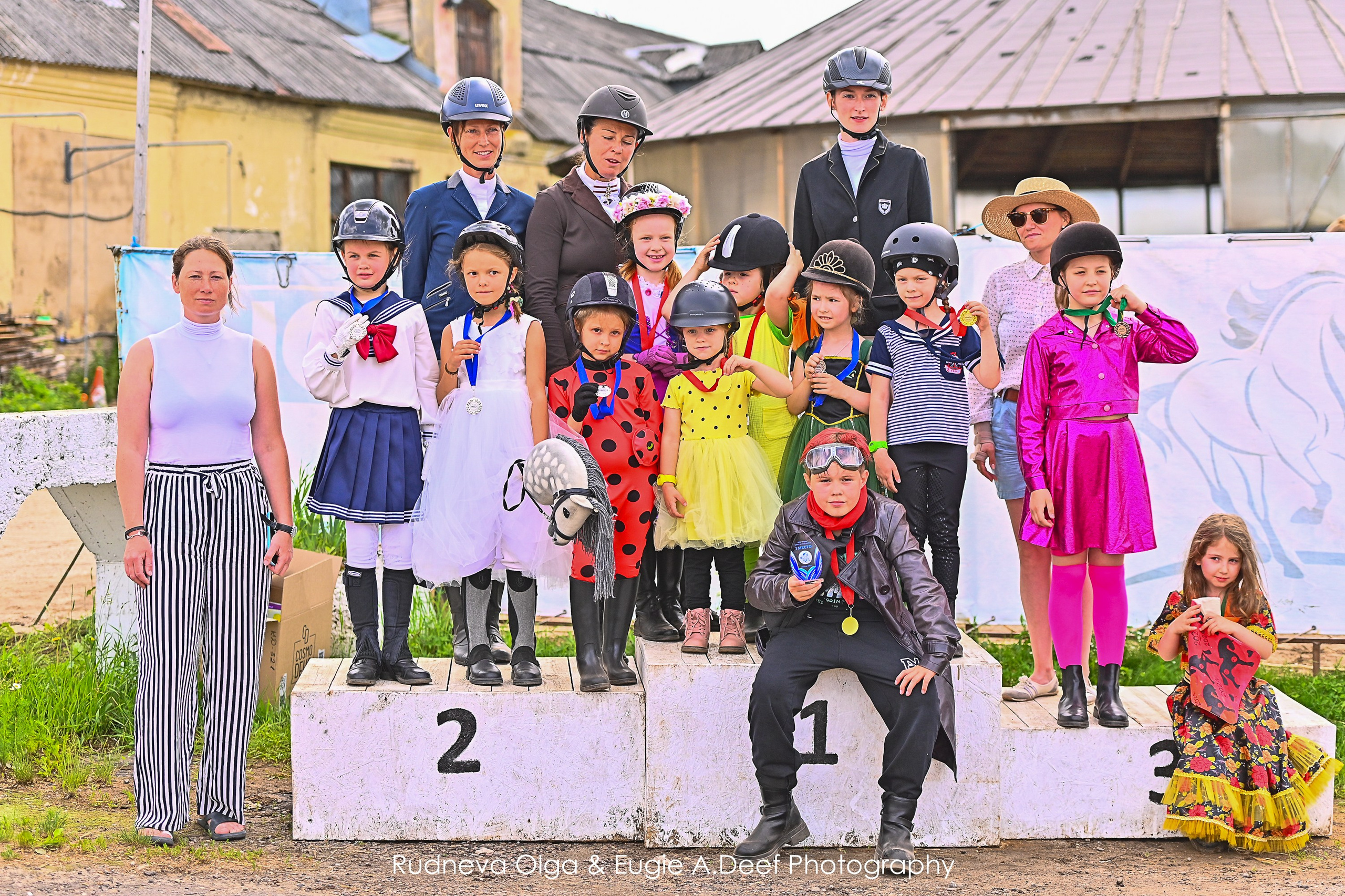 КСК Горки — традиционный Ежегодный Костюмированный КЮР- 2024. ТУРНИРНАЯ КОННАЯ ФОТОГРАФИЯ, Руднева Ольга и Евгений Адеев