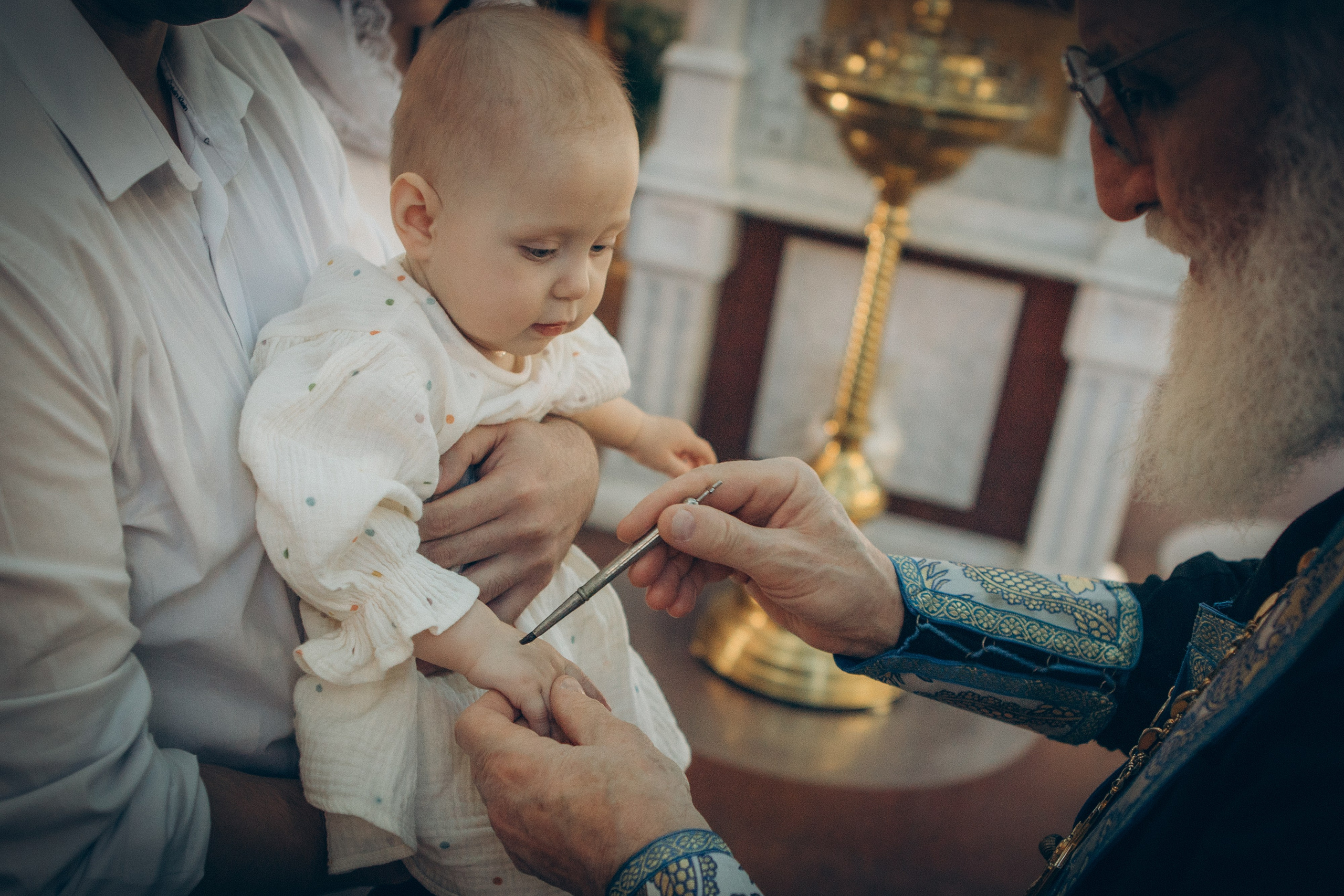 Крещение Софьи. Семейный фотограф и фотограф на роды в Ростове-на-Дону Мухина Виктория