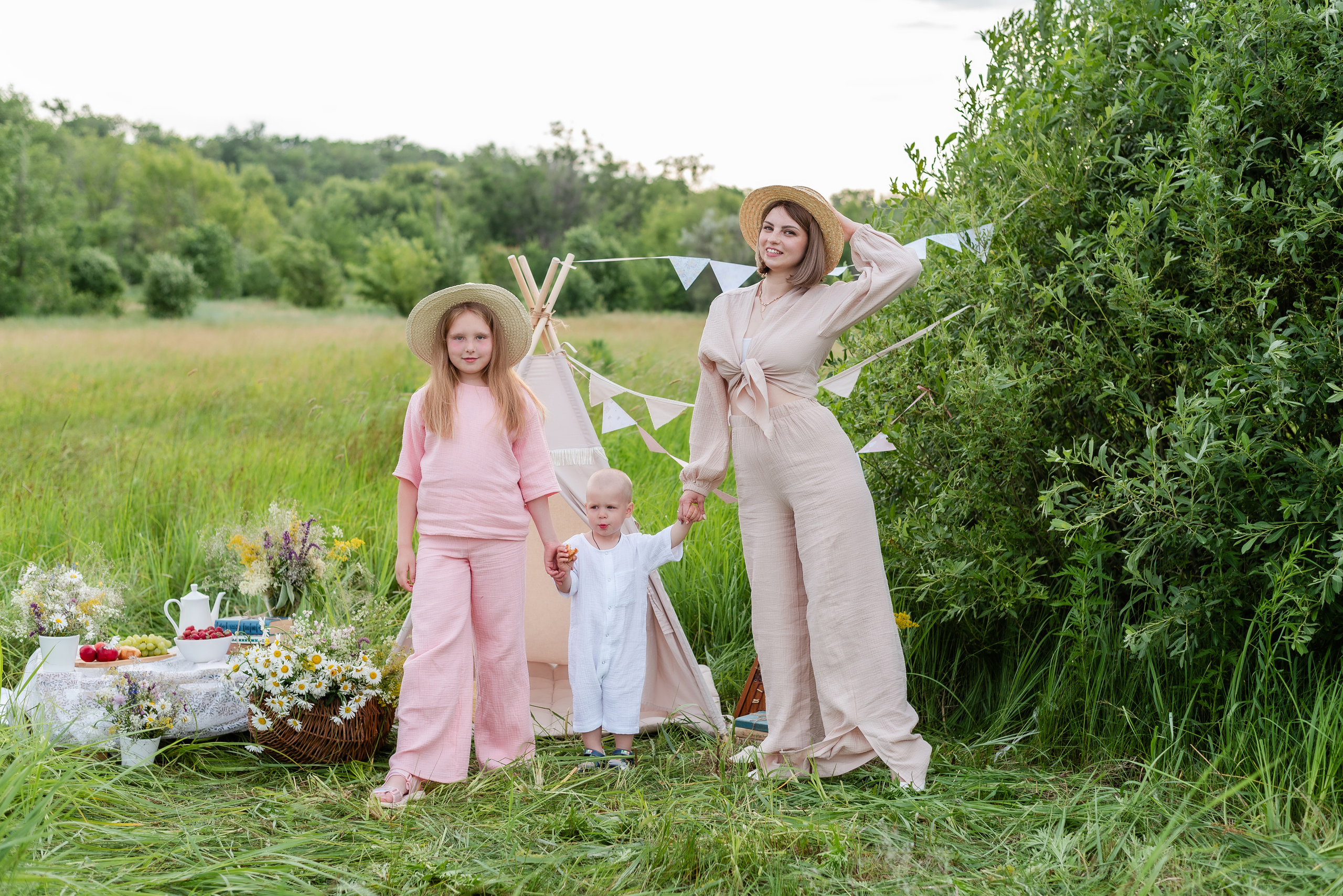 Анастасия+Варвара+Андрей. Свадебный и семейный фотограф Волгоград Ксения Афонина