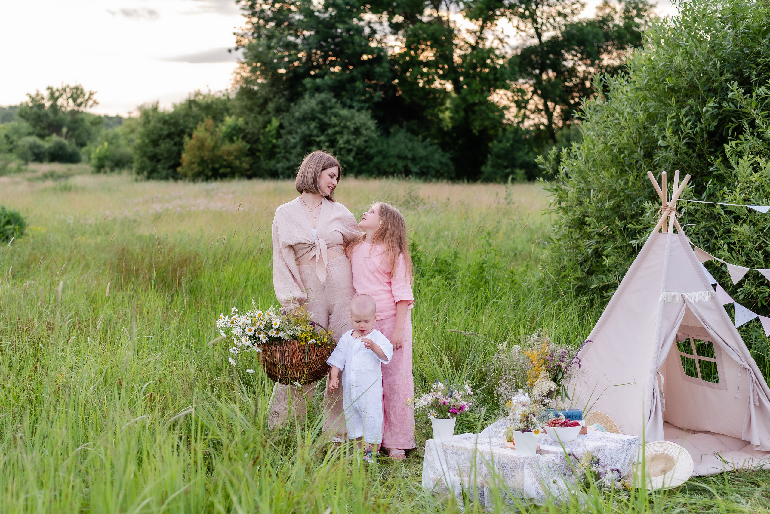Анастасия+Варвара+Андрей. Свадебный и семейный фотограф Волгоград Ксения Афонина