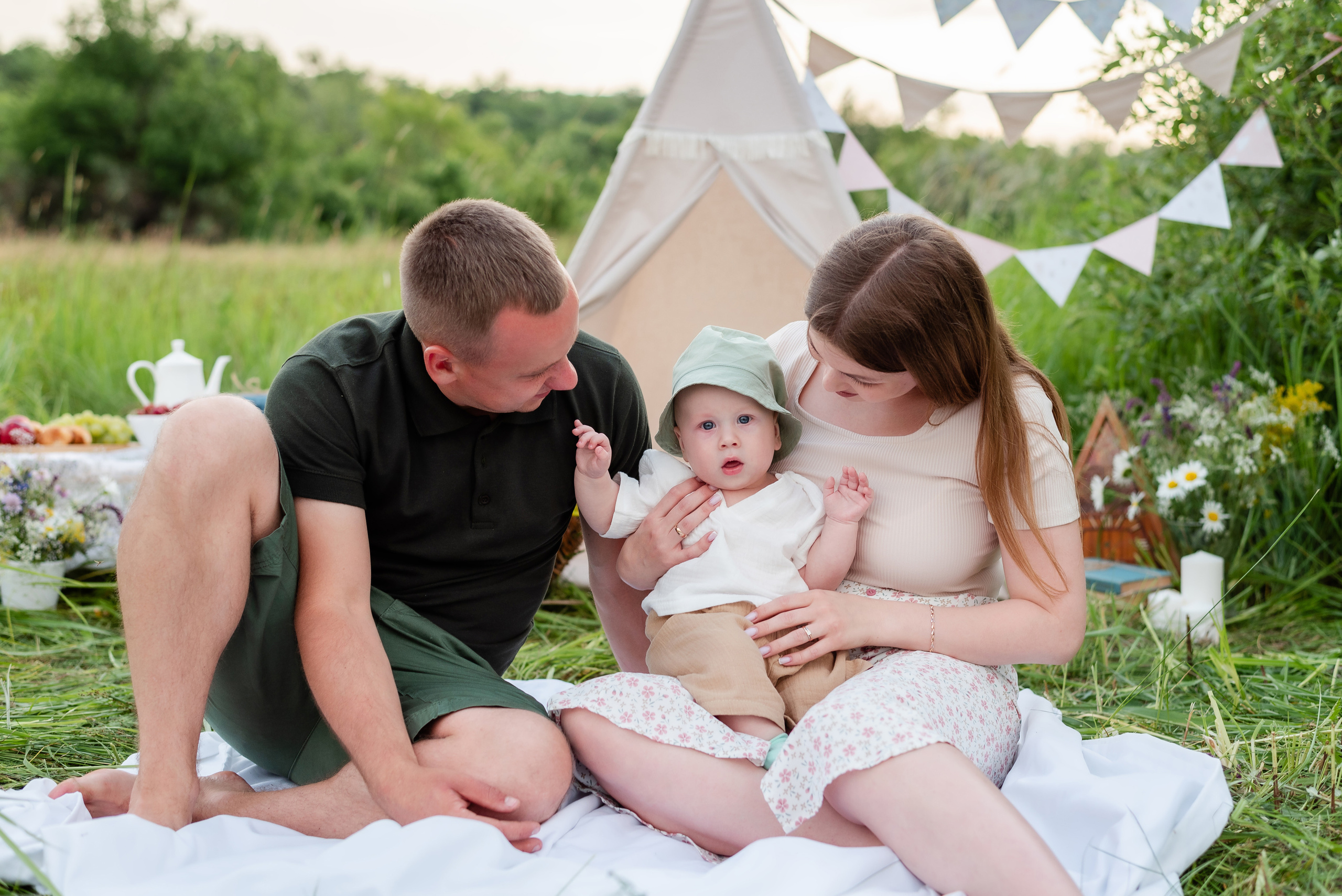 Вера+Саша+Тимофей. Свадебный и семейный фотограф Волгоград Ксения Афонина