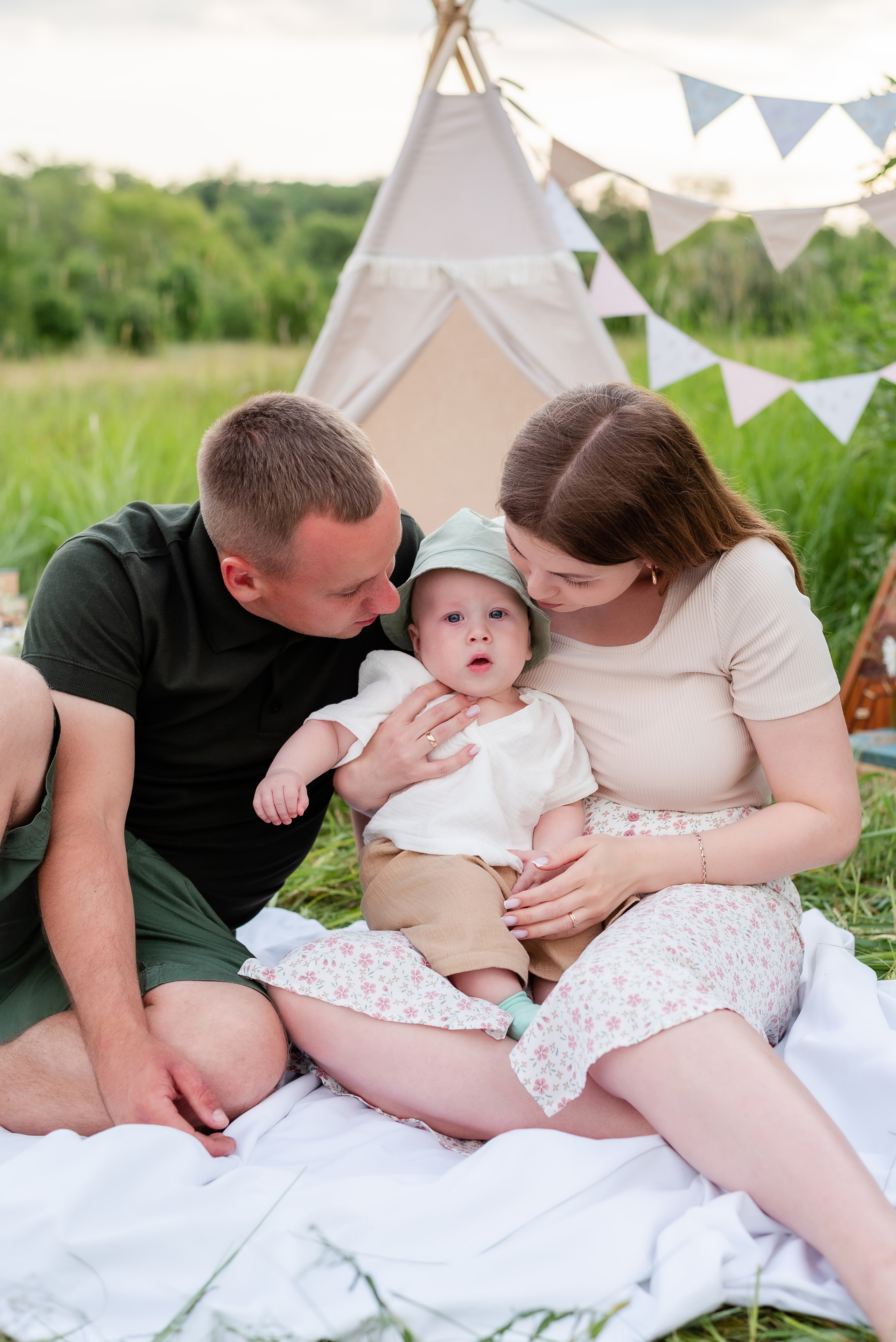 Вера+Саша+Тимофей. Свадебный и семейный фотограф Волгоград Ксения Афонина