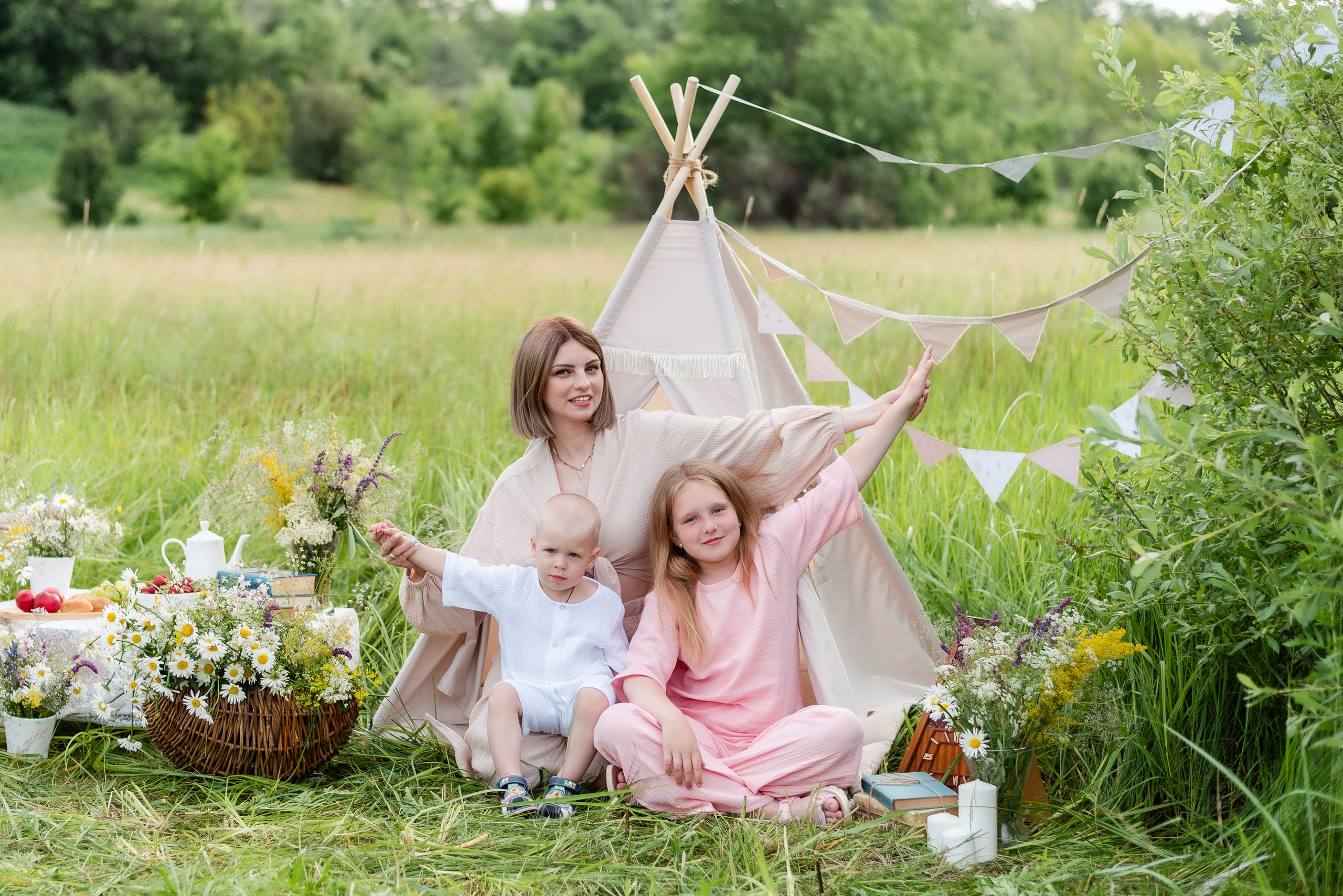 Анастасия+Варвара+Андрей. Свадебный и семейный фотограф Волгоград Ксения Афонина