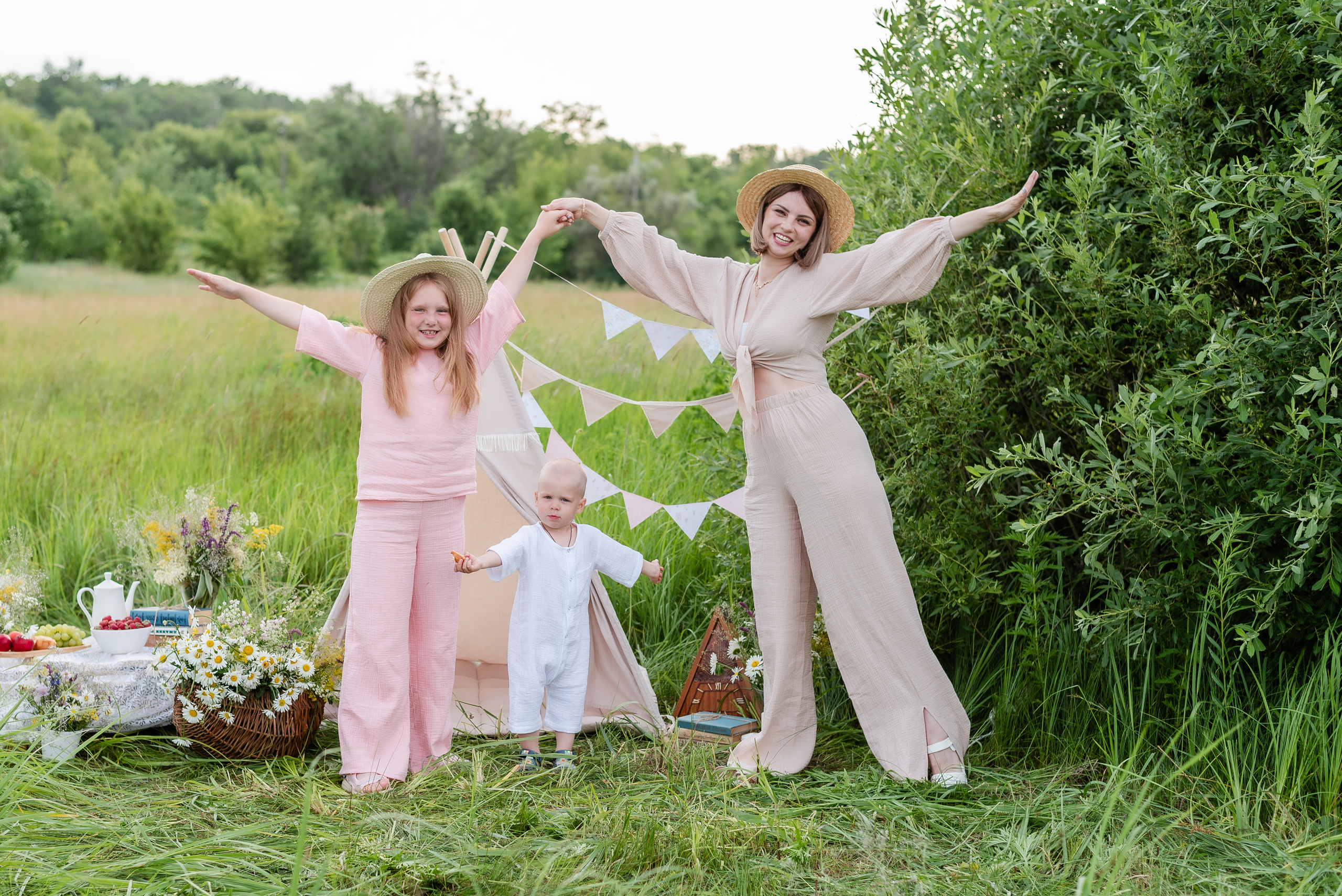 Анастасия+Варвара+Андрей. Свадебный и семейный фотограф Волгоград Ксения Афонина