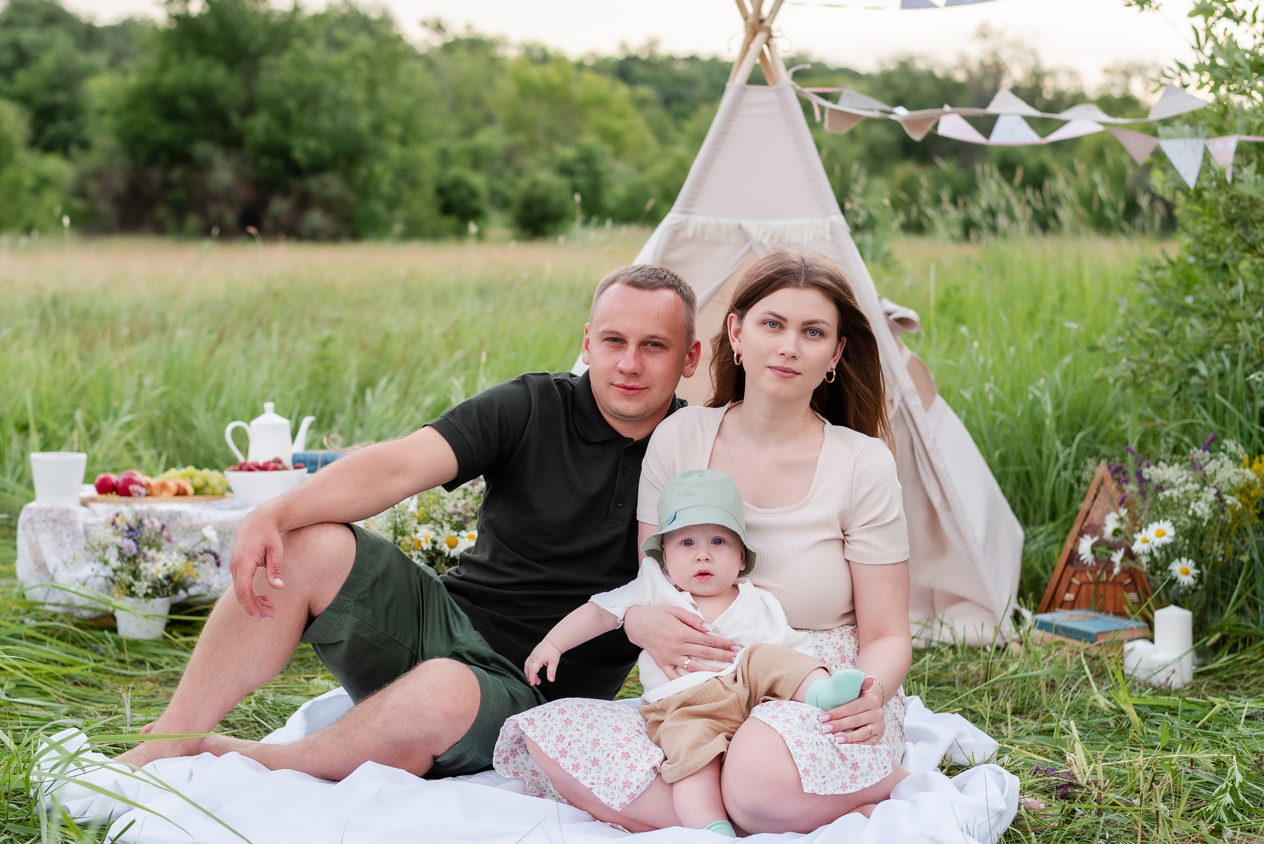 Вера+Саша+Тимофей. Свадебный и семейный фотограф Волгоград Ксения Афонина