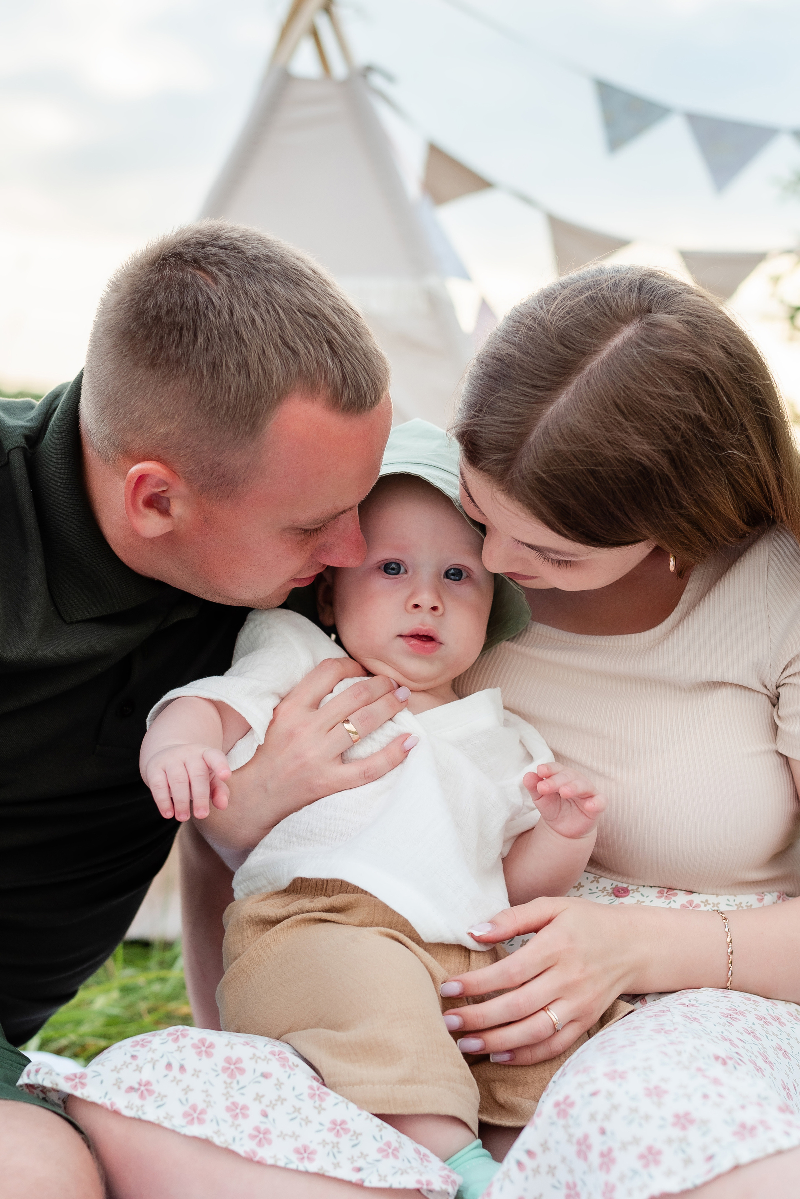 Вера+Саша+Тимофей. Свадебный и семейный фотограф Волгоград Ксения Афонина