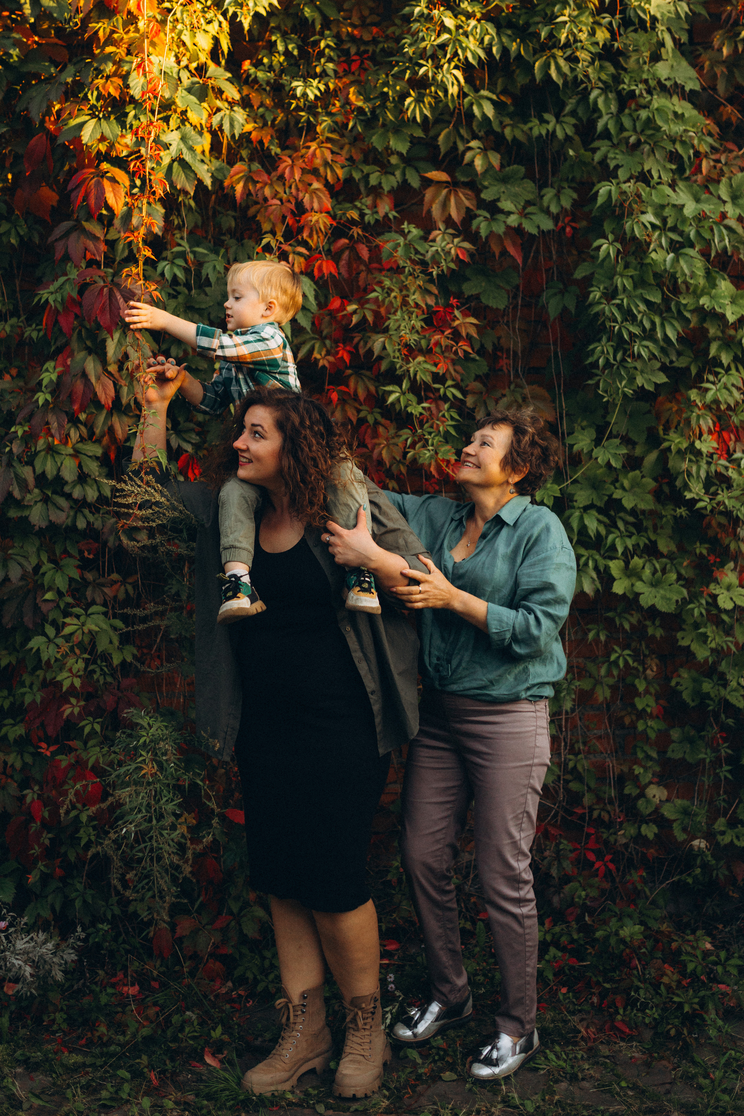 Алёна, Валентина и Юра. Семейный фотограф в Москве Жукова Анна