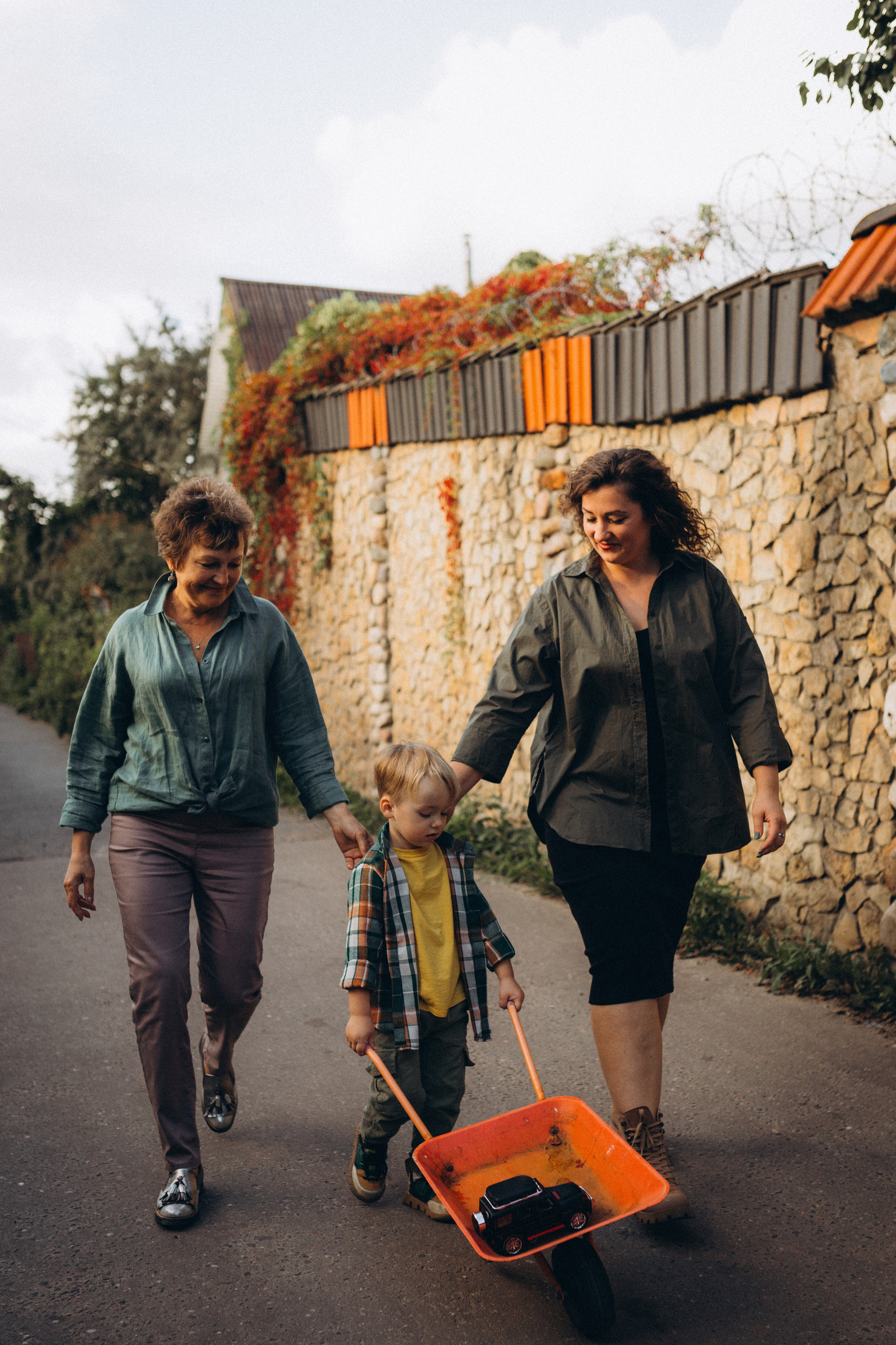 Алёна, Валентина и Юра. Семейный фотограф в Москве Жукова Анна
