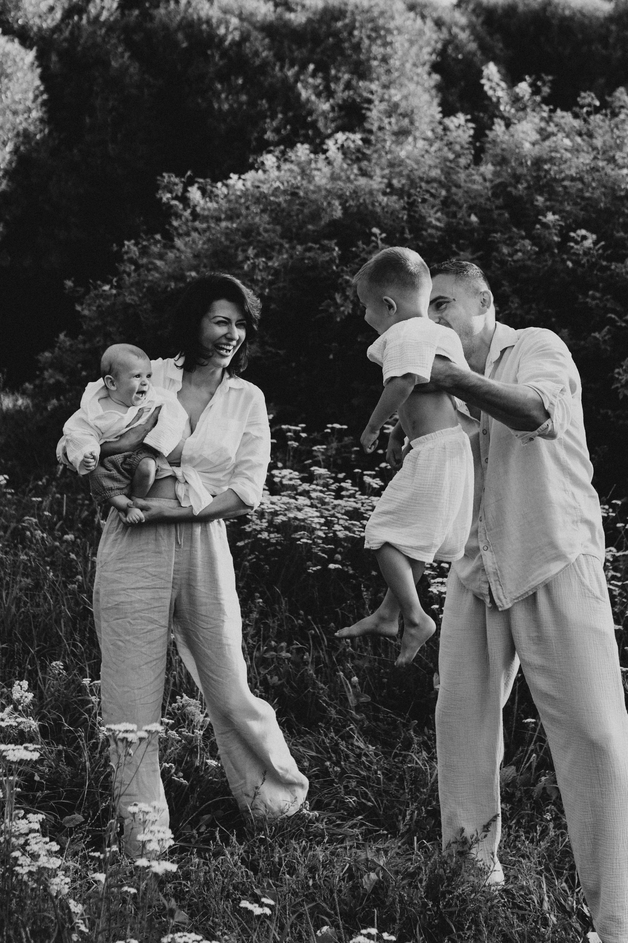 Анастасия, Олег, Матвей и Ваня. Семейный фотограф в Москве Жукова Анна