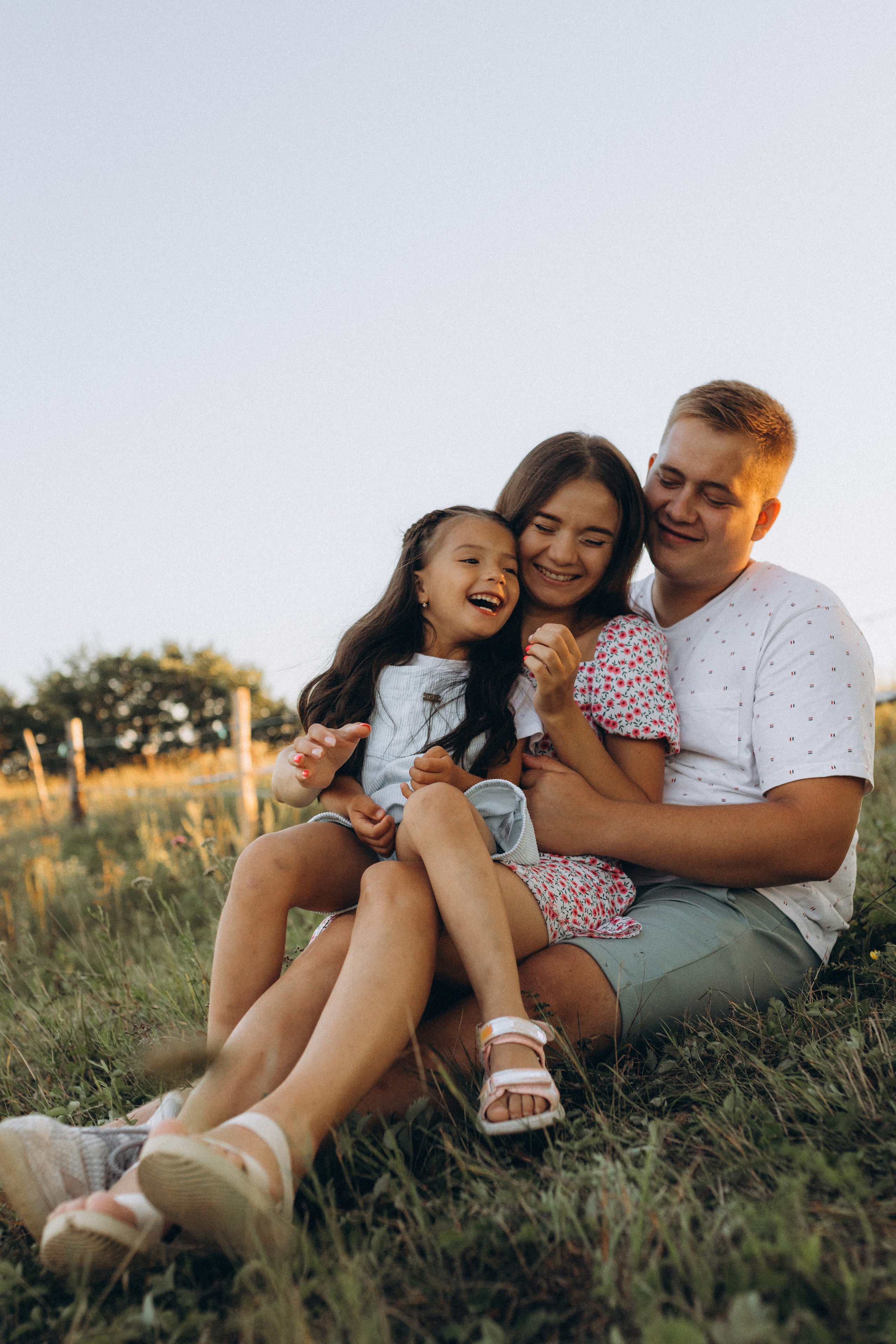 Аня, Игорь и Ксюша. Семейный фотограф в Москве Жукова Анна