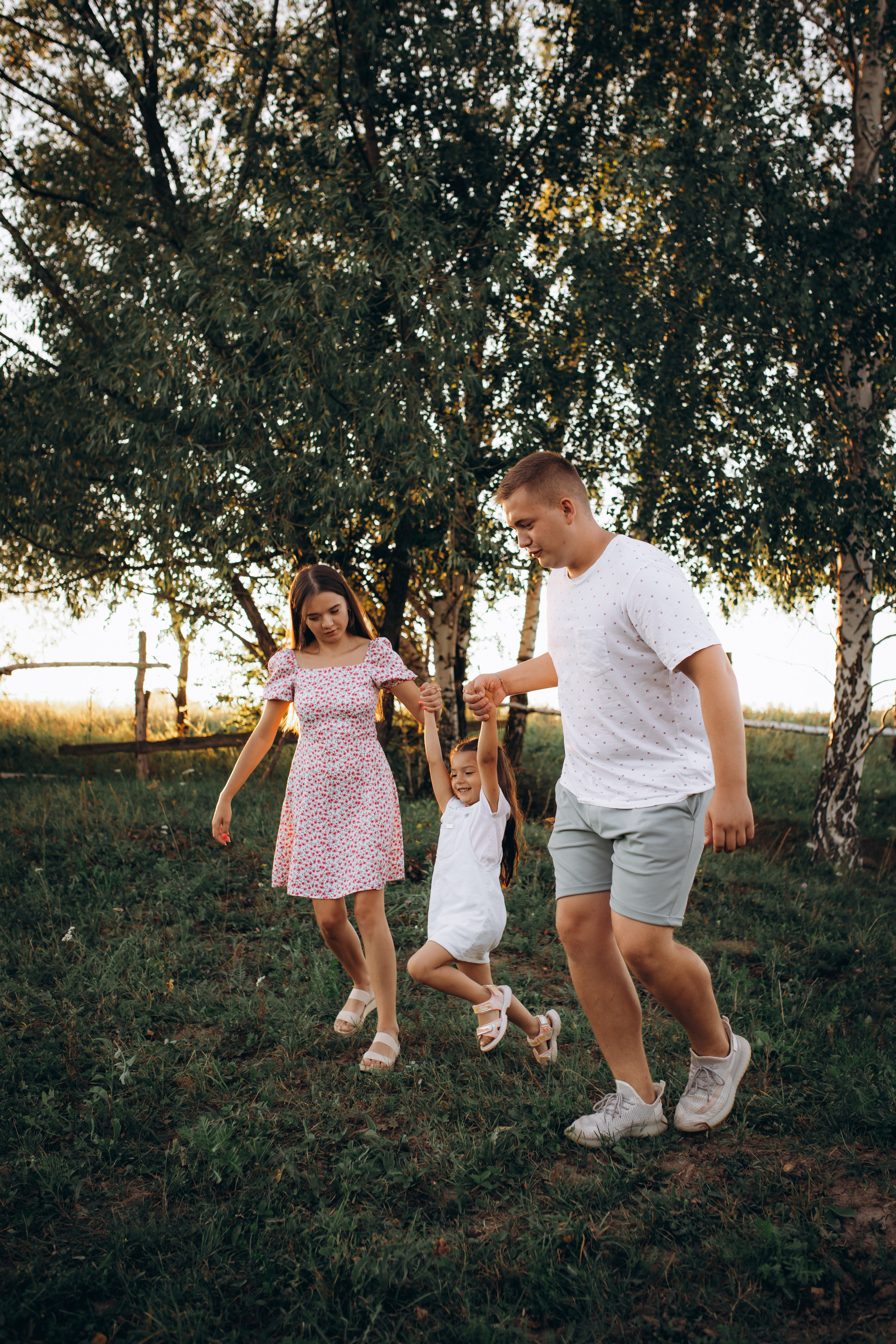 Аня, Игорь и Ксюша. Семейный фотограф в Москве Жукова Анна