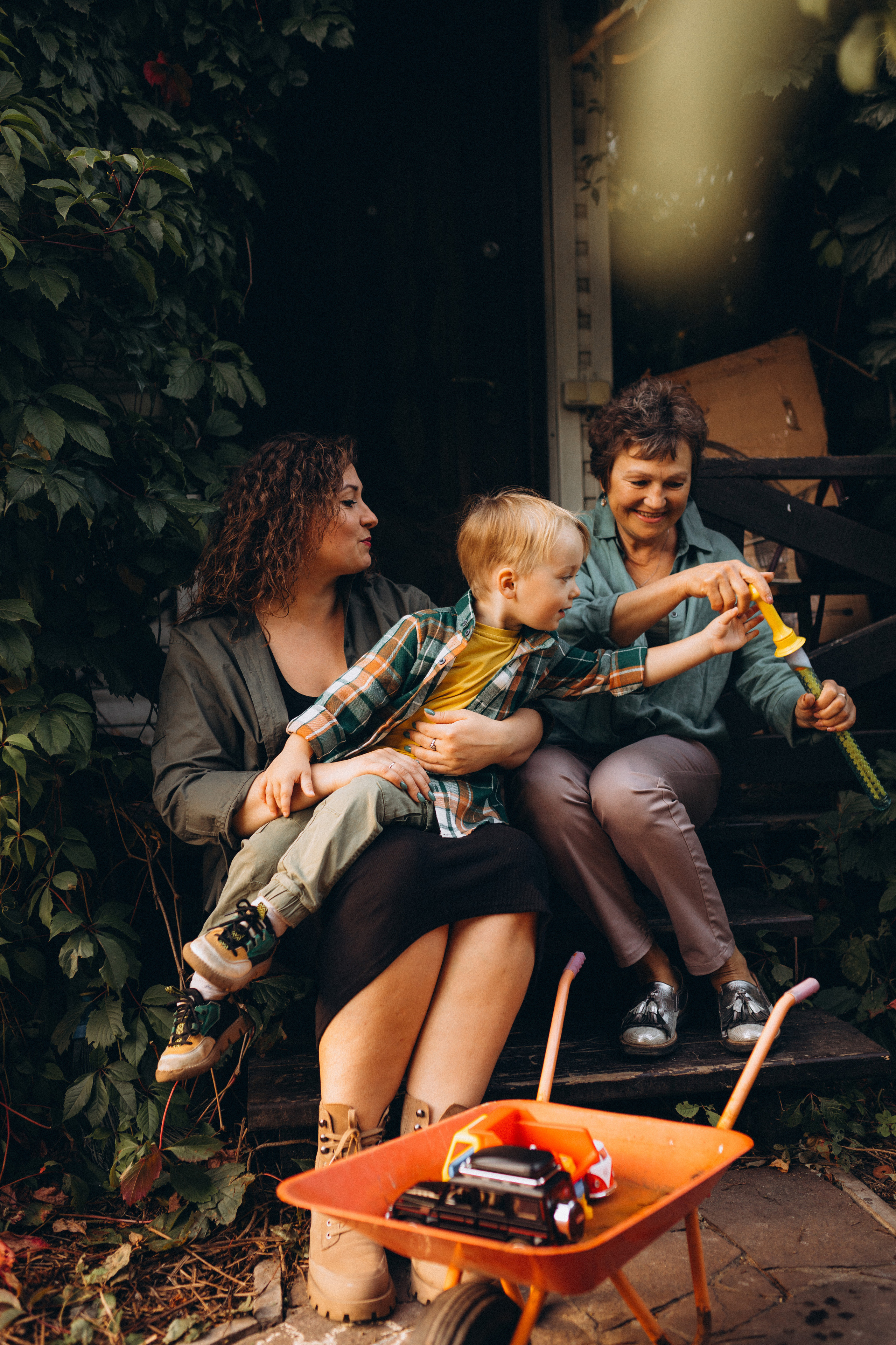 Алёна, Валентина и Юра. Семейный фотограф в Москве Жукова Анна