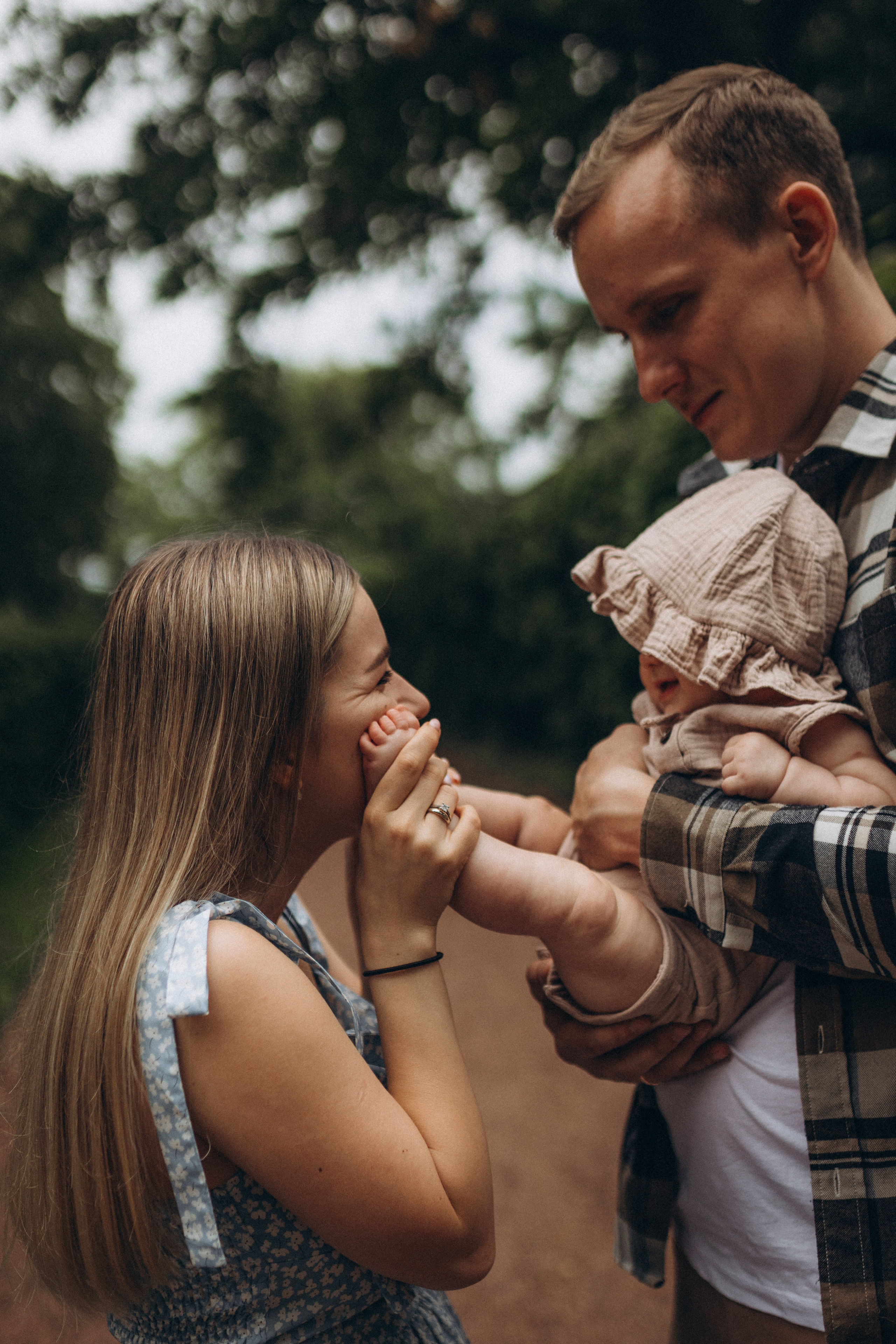 Миша, Ксюша, Маша. Семейный фотограф в Москве Жукова Анна