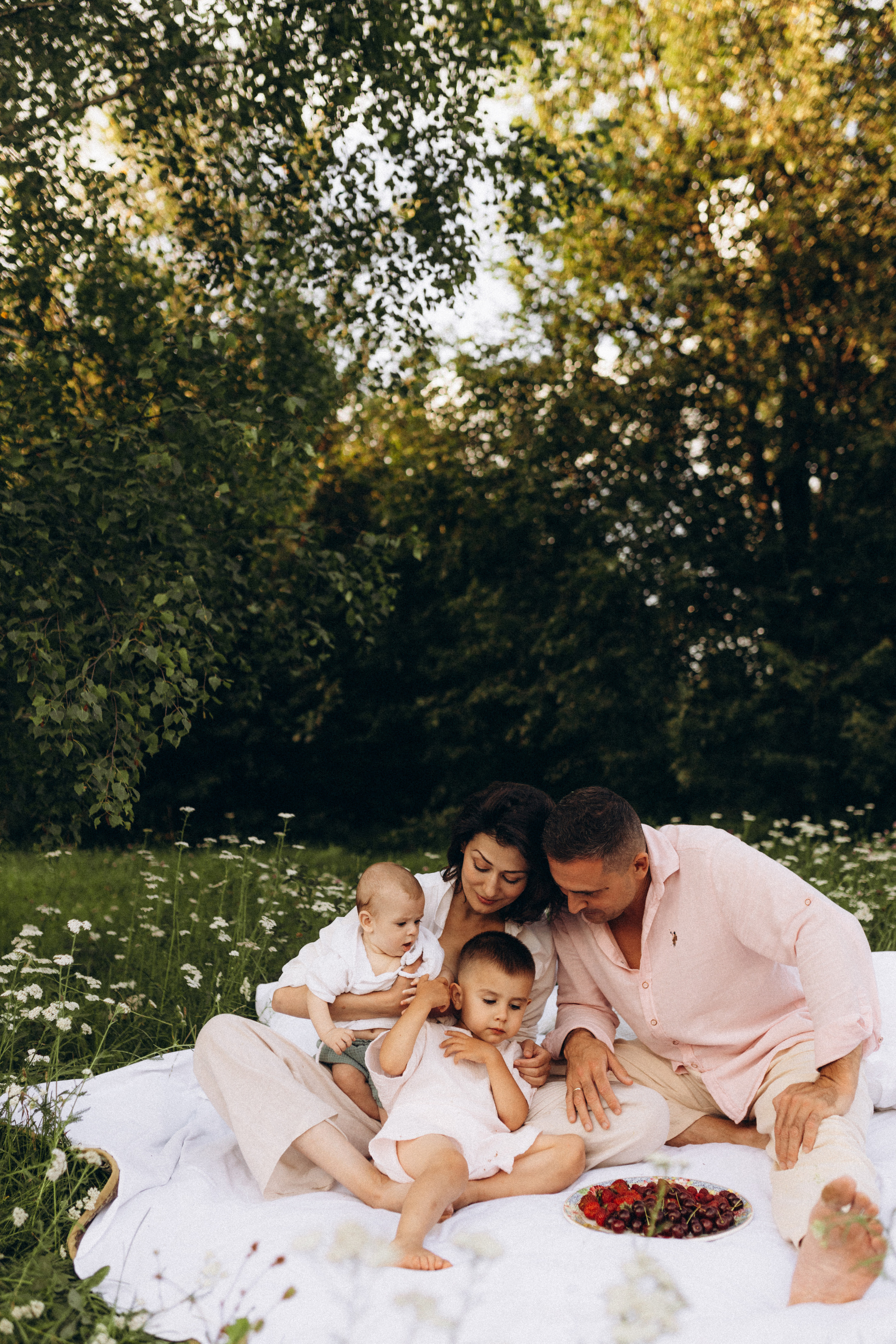 Анастасия, Олег, Матвей и Ваня. Семейный фотограф в Москве Жукова Анна