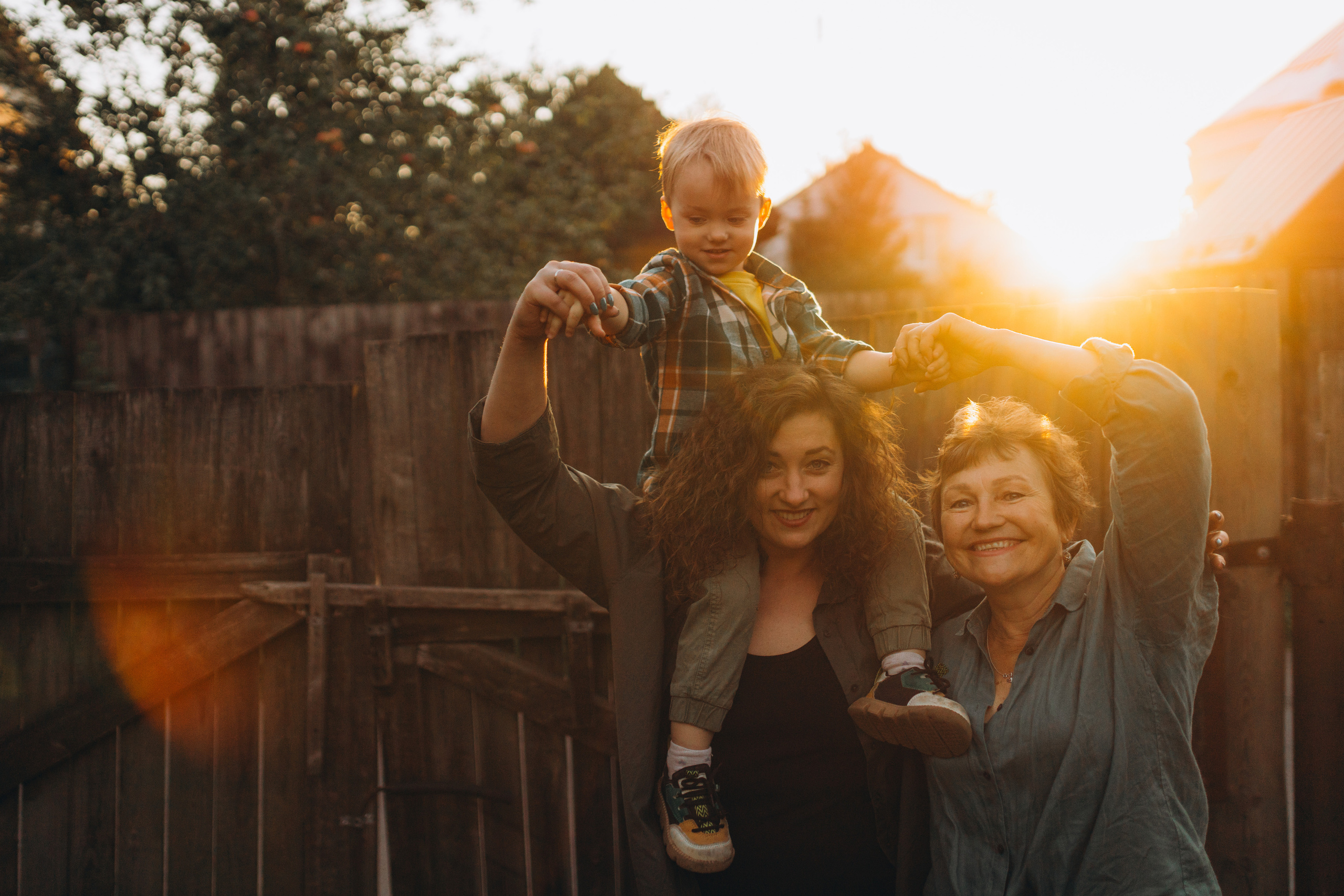 Алёна, Валентина и Юра. Семейный фотограф в Москве Жукова Анна