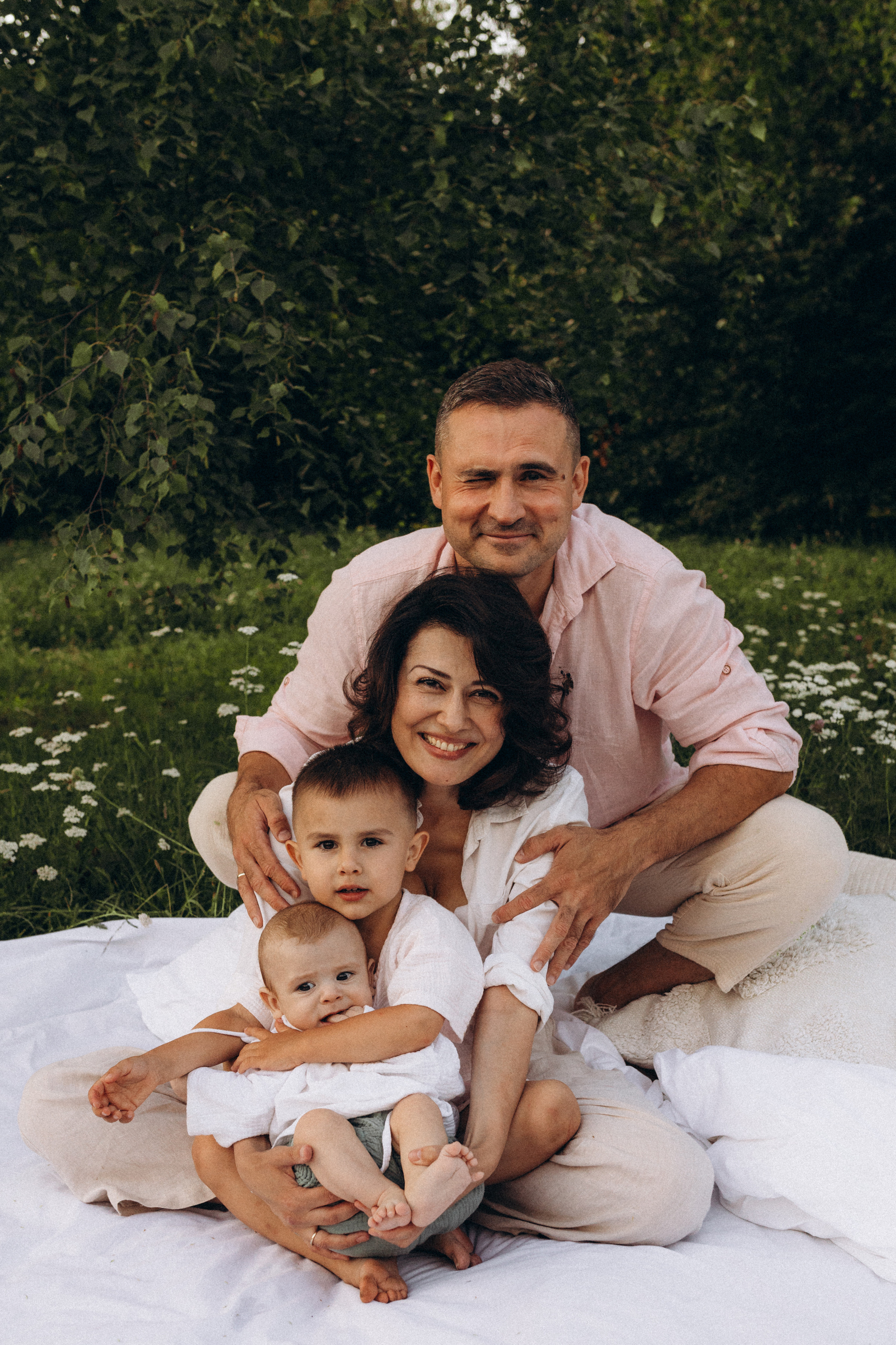 Анастасия, Олег, Матвей и Ваня. Семейный фотограф в Москве Жукова Анна