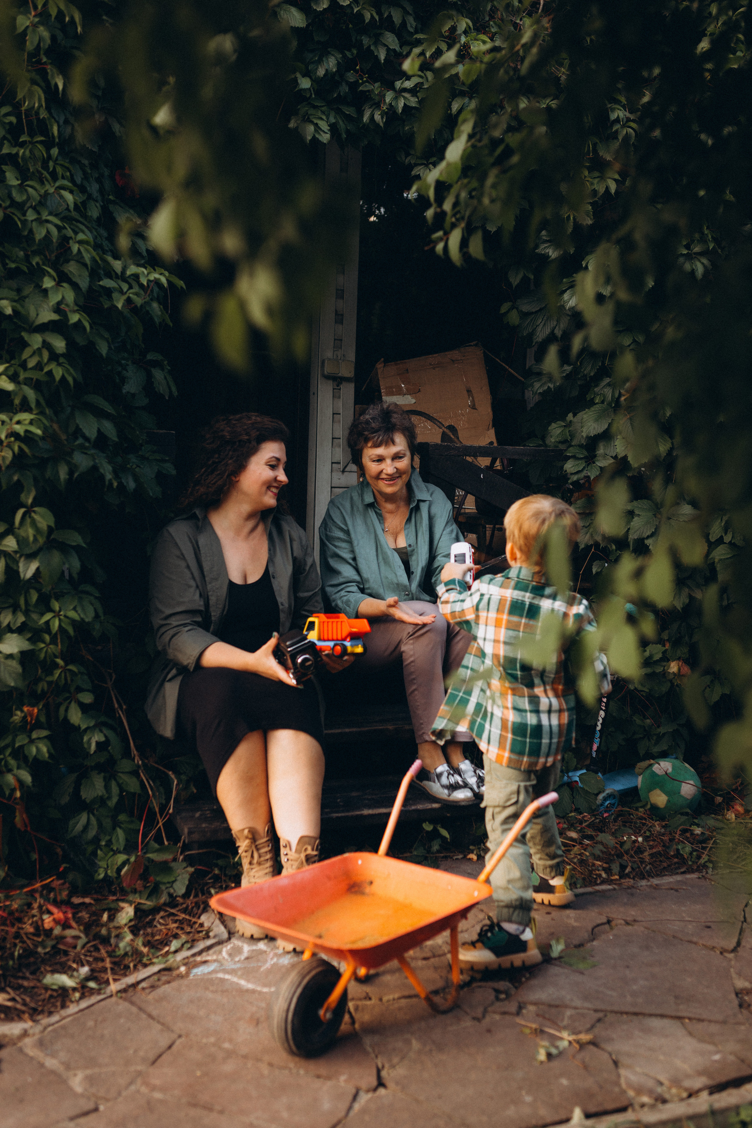 Алёна, Валентина и Юра. Семейный фотограф в Москве Жукова Анна