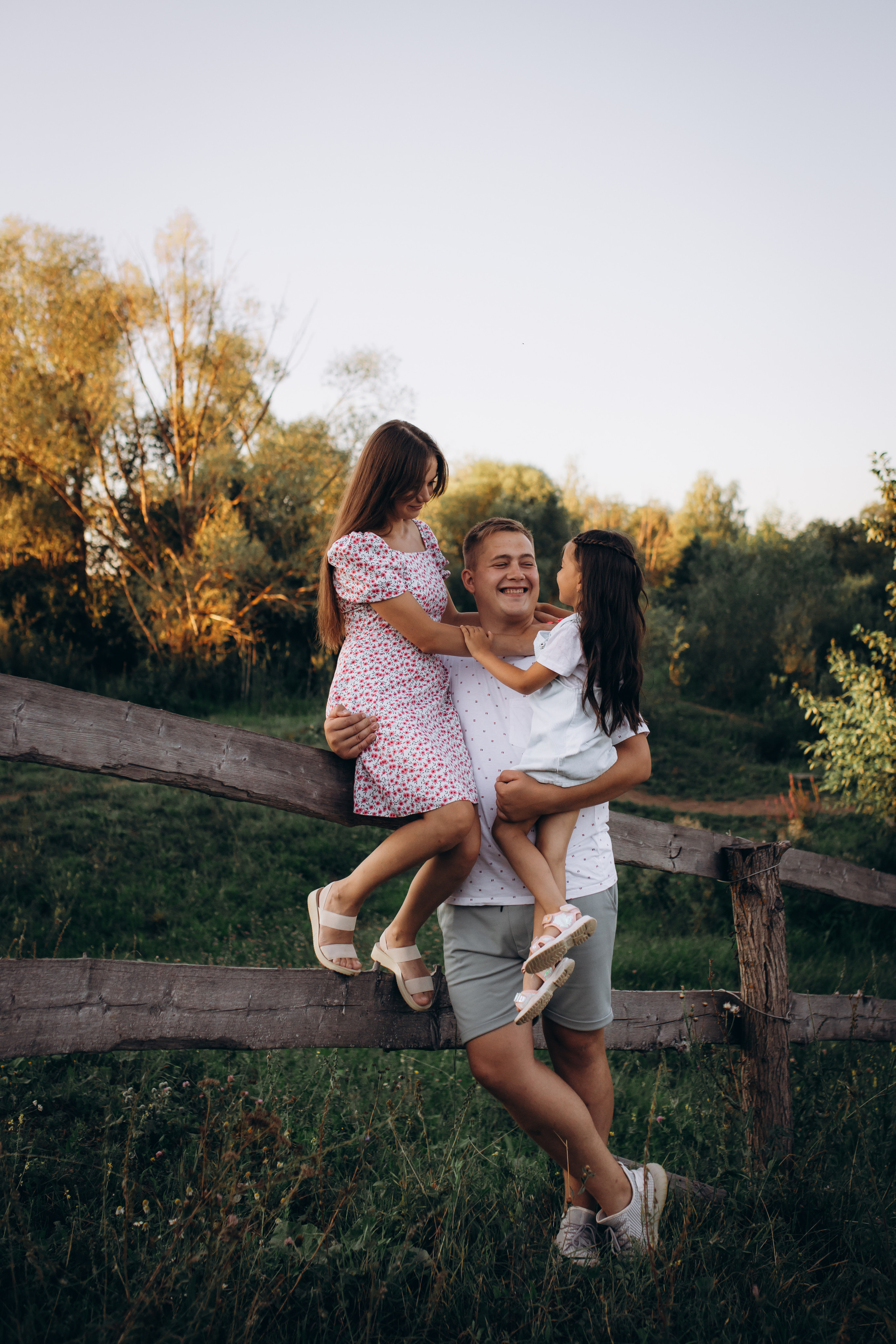 Аня, Игорь и Ксюша. Семейный фотограф в Москве Жукова Анна