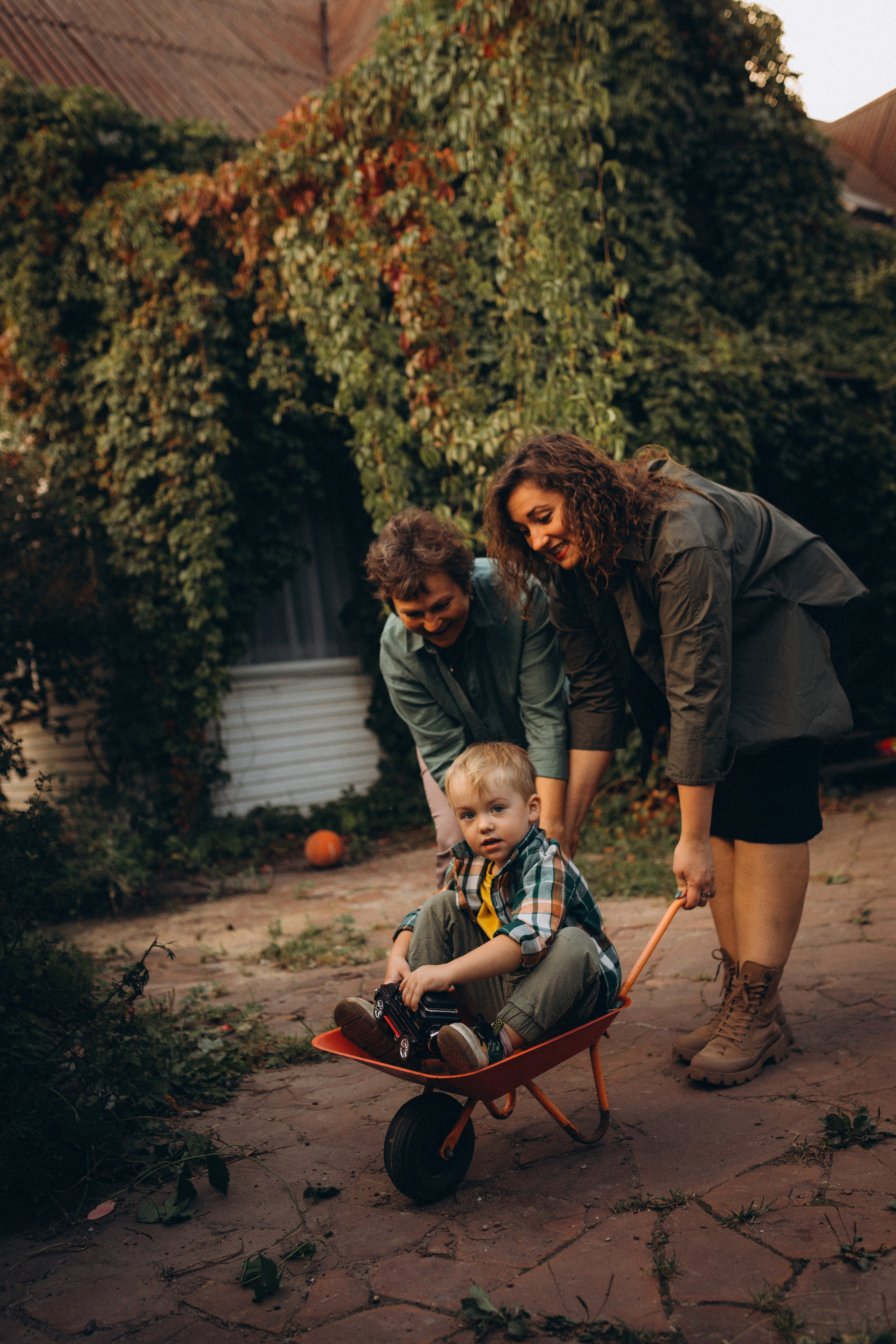 Алёна, Валентина и Юра. Семейный фотограф в Москве Жукова Анна