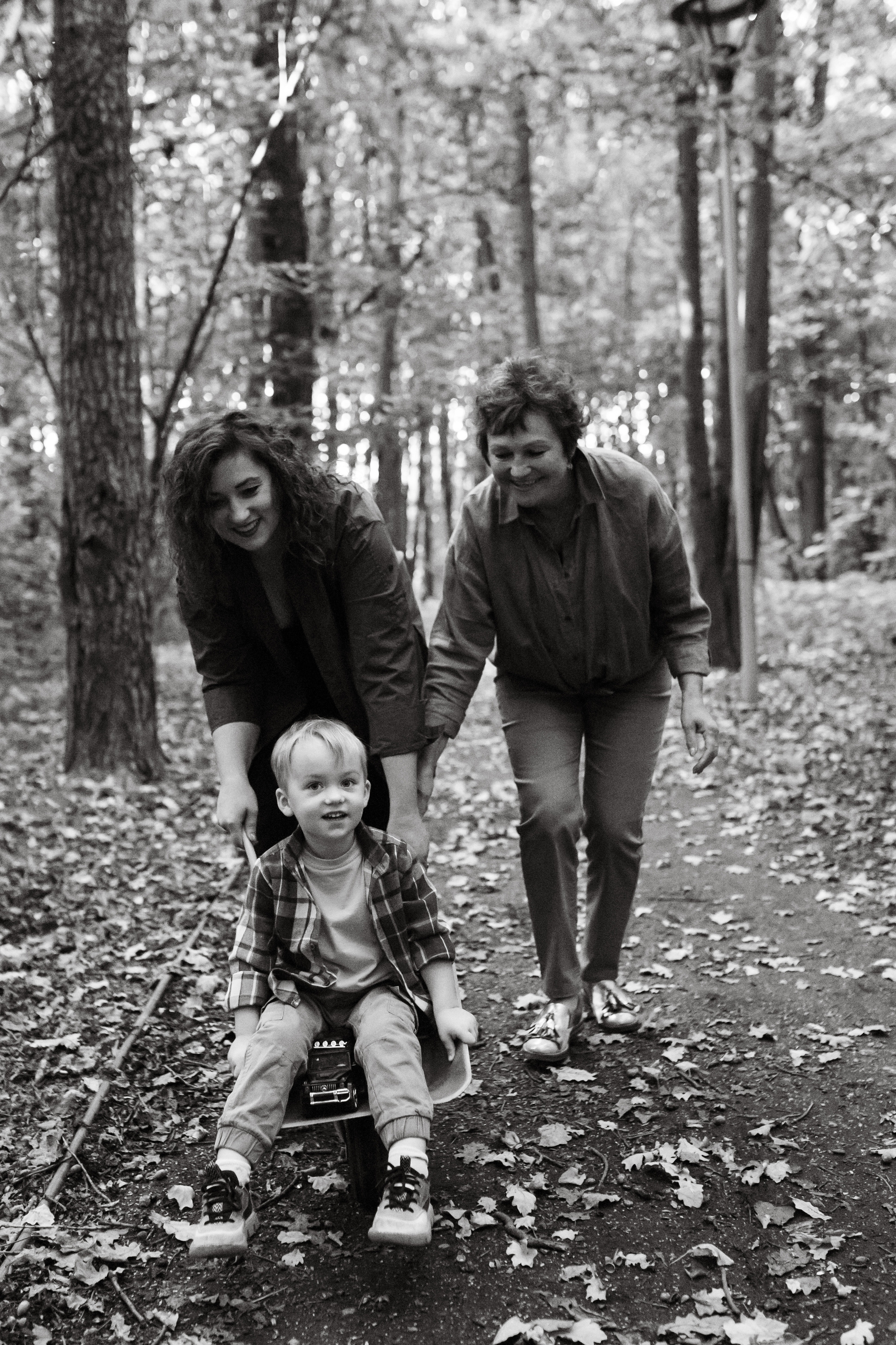 Алёна, Валентина и Юра. Семейный фотограф в Москве Жукова Анна