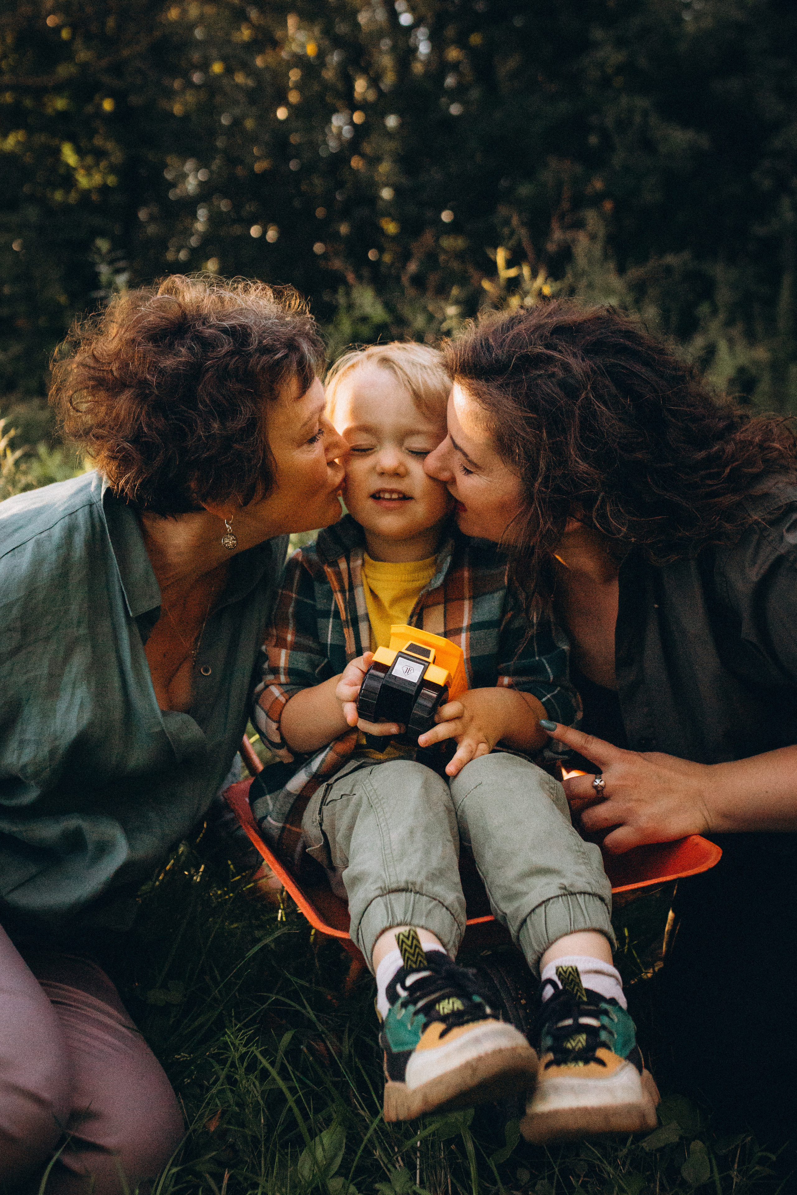 Алёна, Валентина и Юра. Семейный фотограф в Москве Жукова Анна