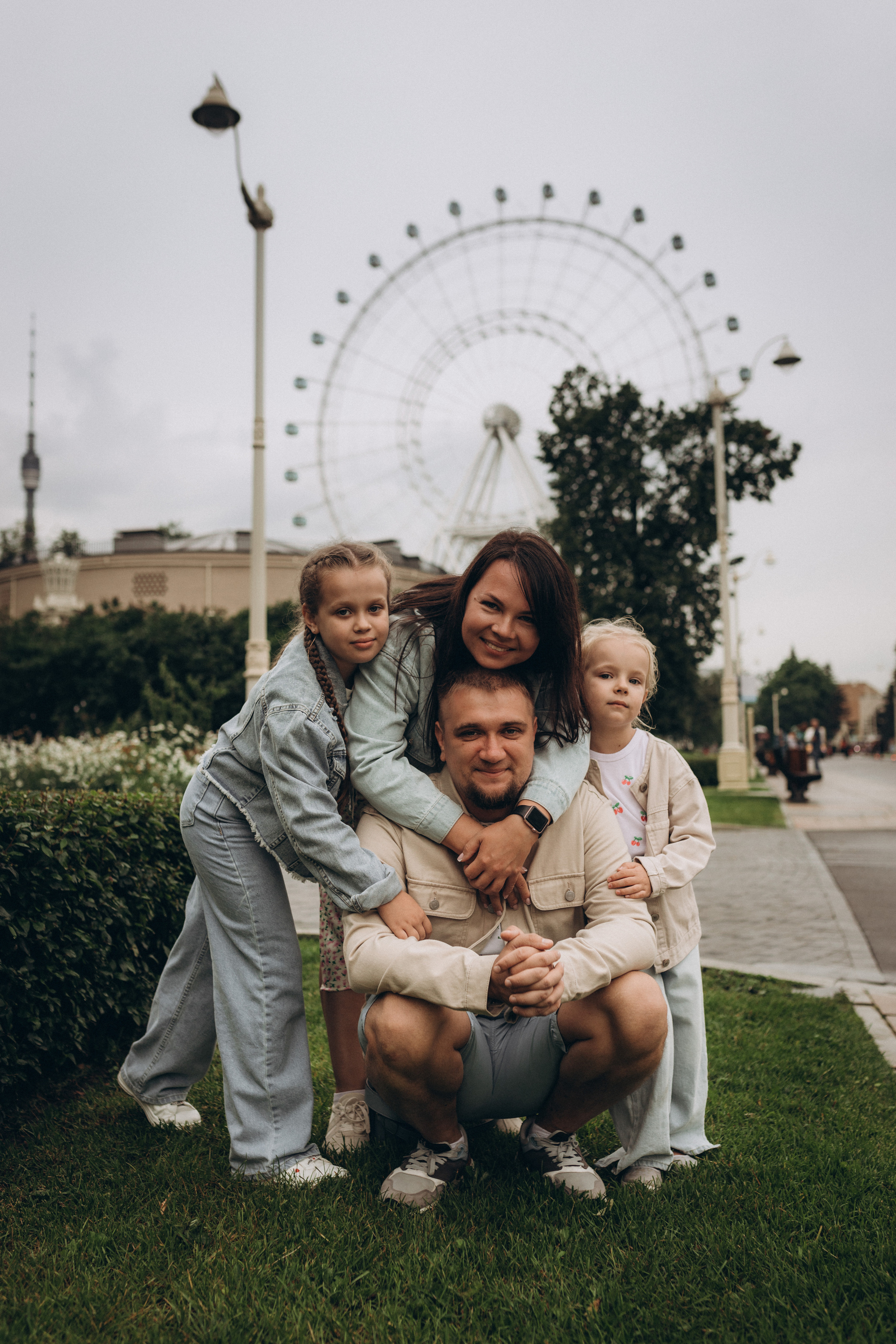 Семья Косовых. Семейный фотограф в Москве Жукова Анна