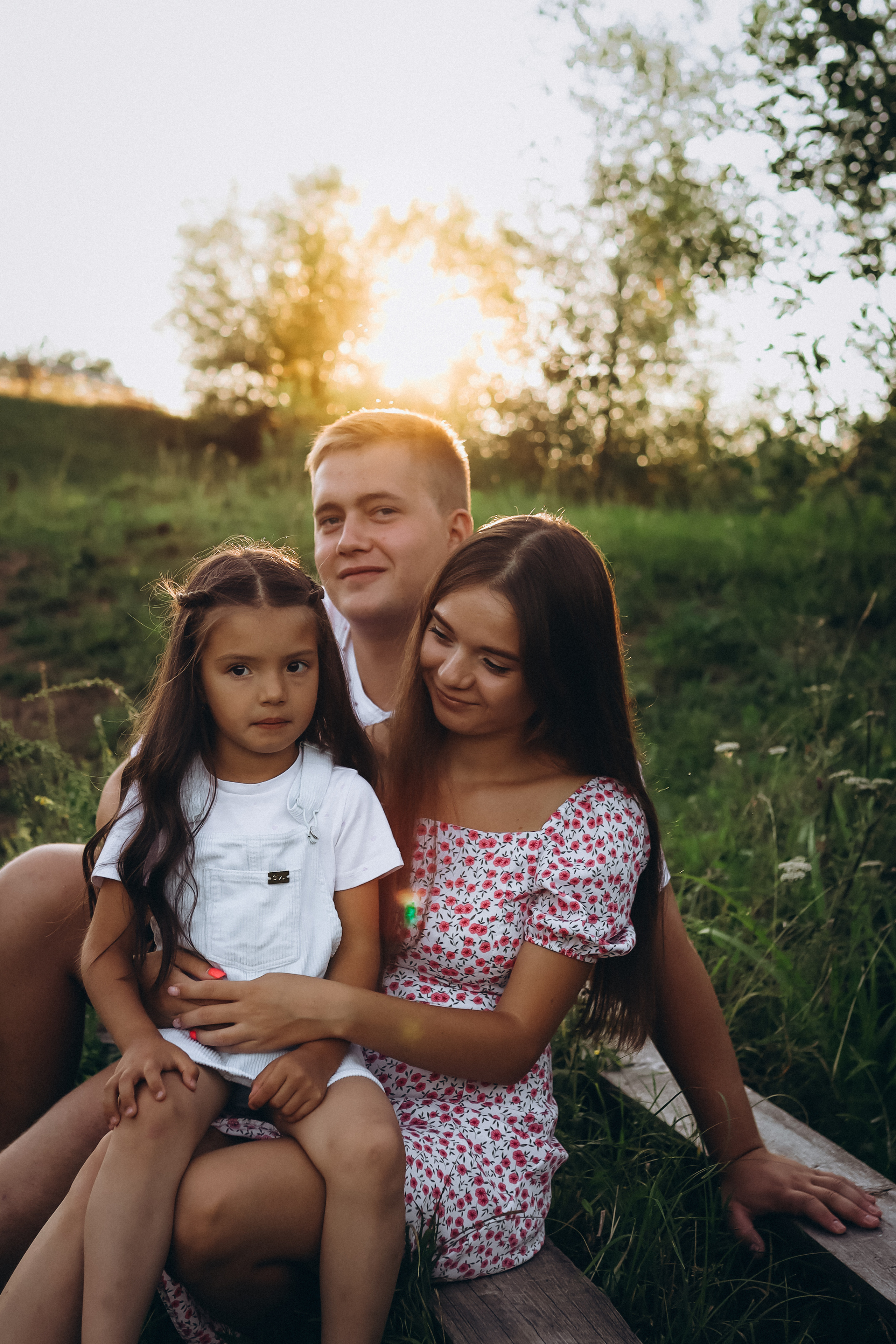 Аня, Игорь и Ксюша. Семейный фотограф в Москве Жукова Анна