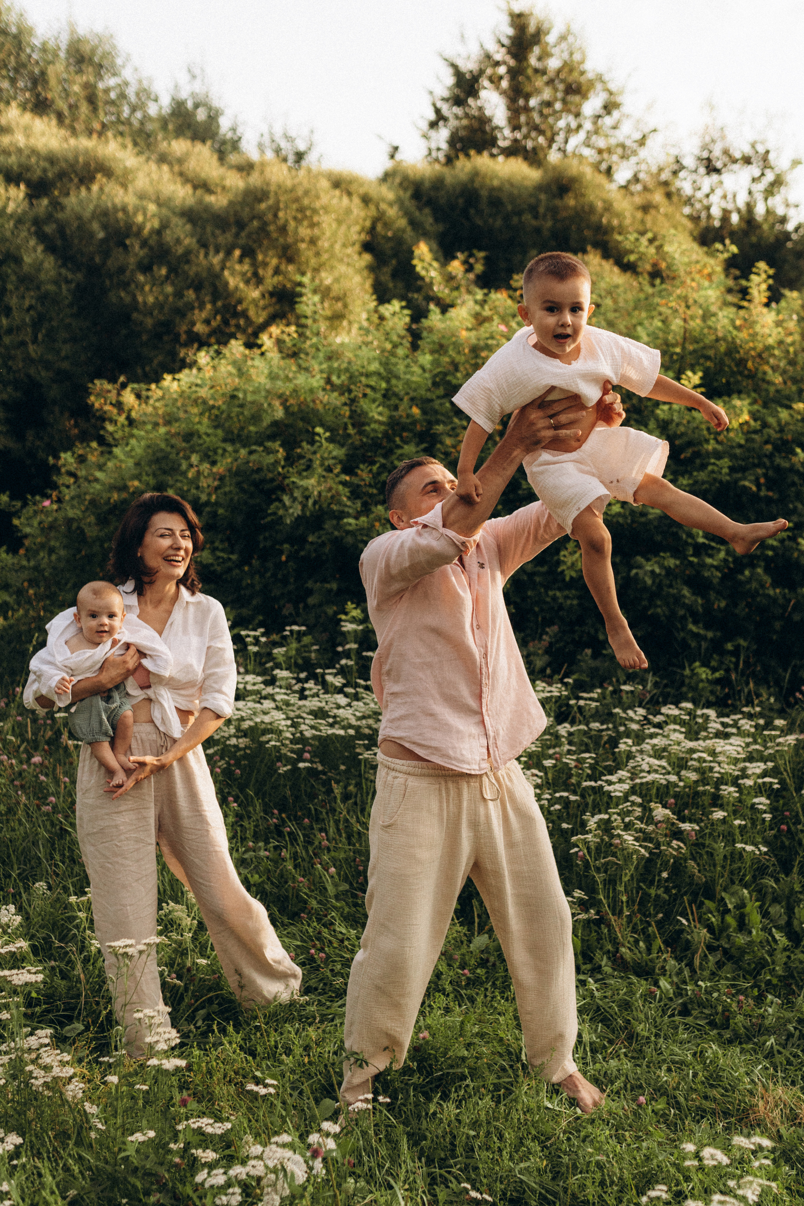 Анастасия, Олег, Матвей и Ваня. Семейный фотограф в Москве Жукова Анна