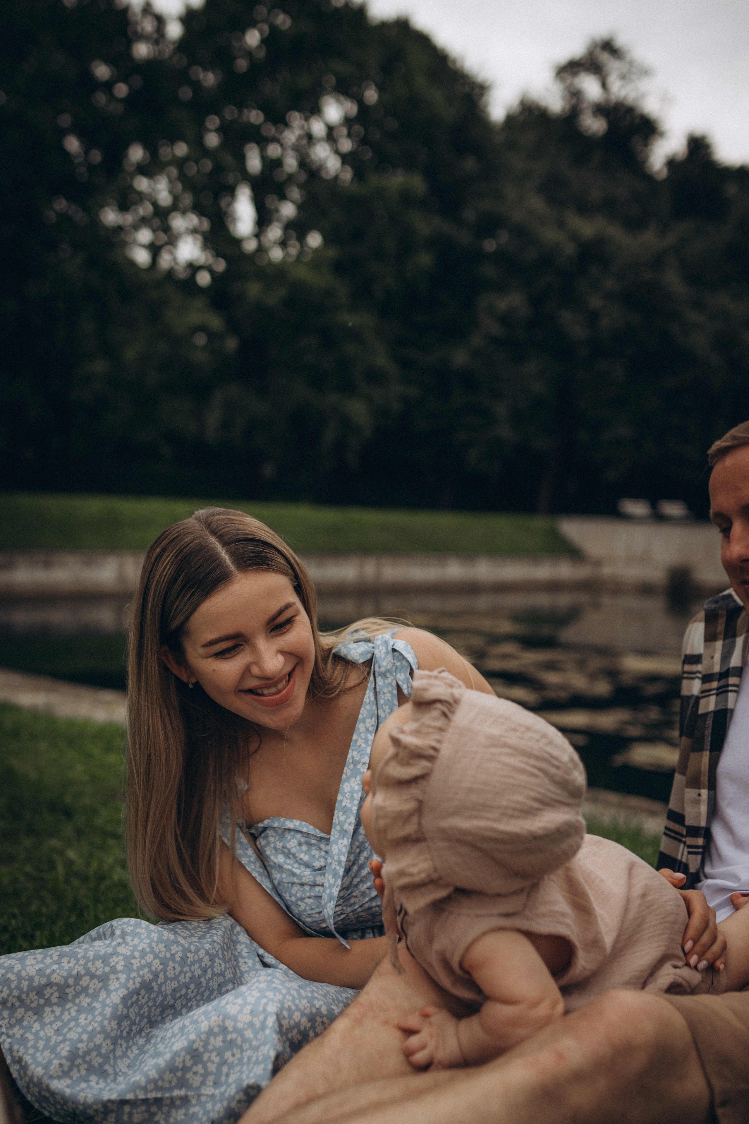 Миша, Ксюша, Маша. Семейный фотограф в Москве Жукова Анна