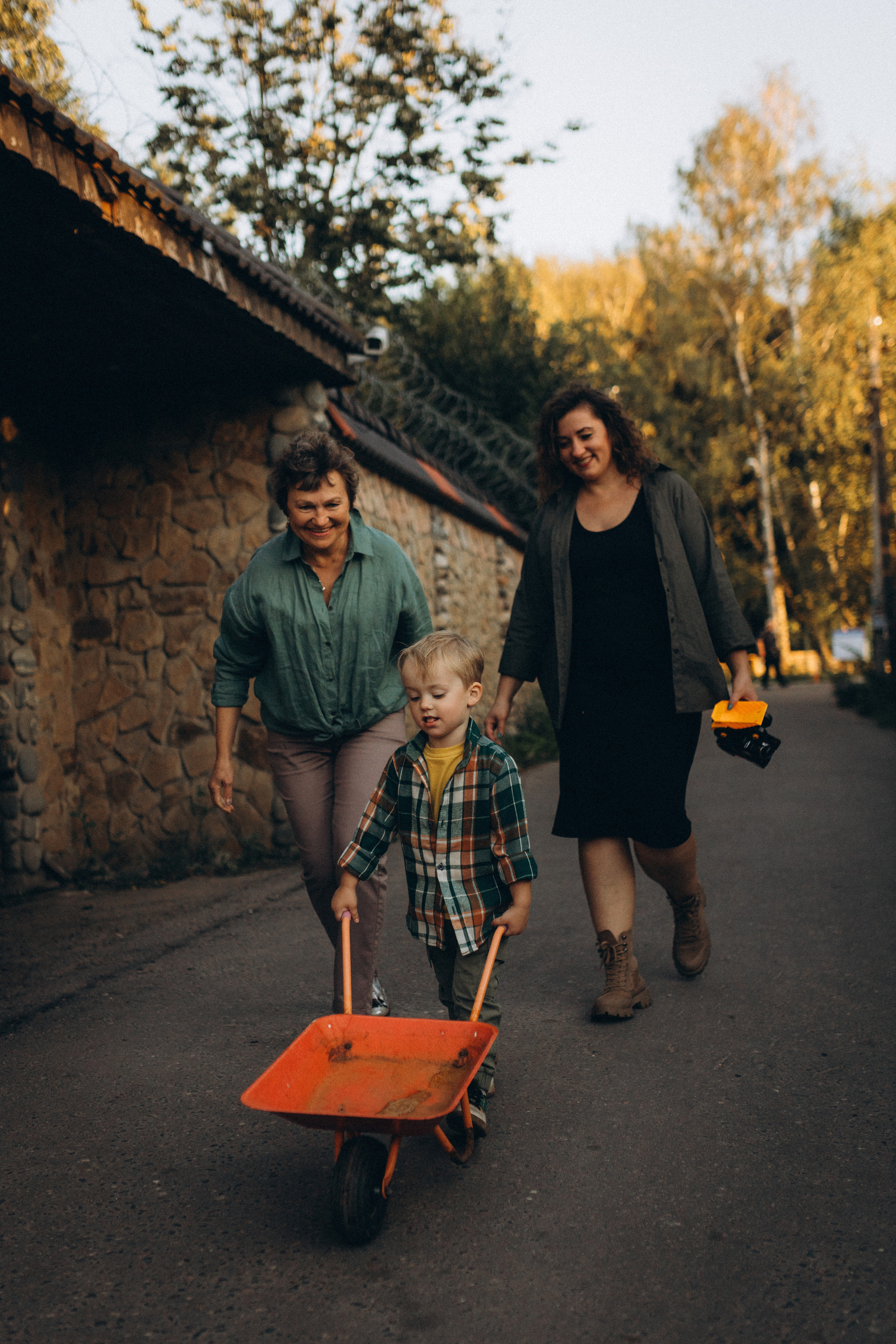 Алёна, Валентина и Юра. Семейный фотограф в Москве Жукова Анна