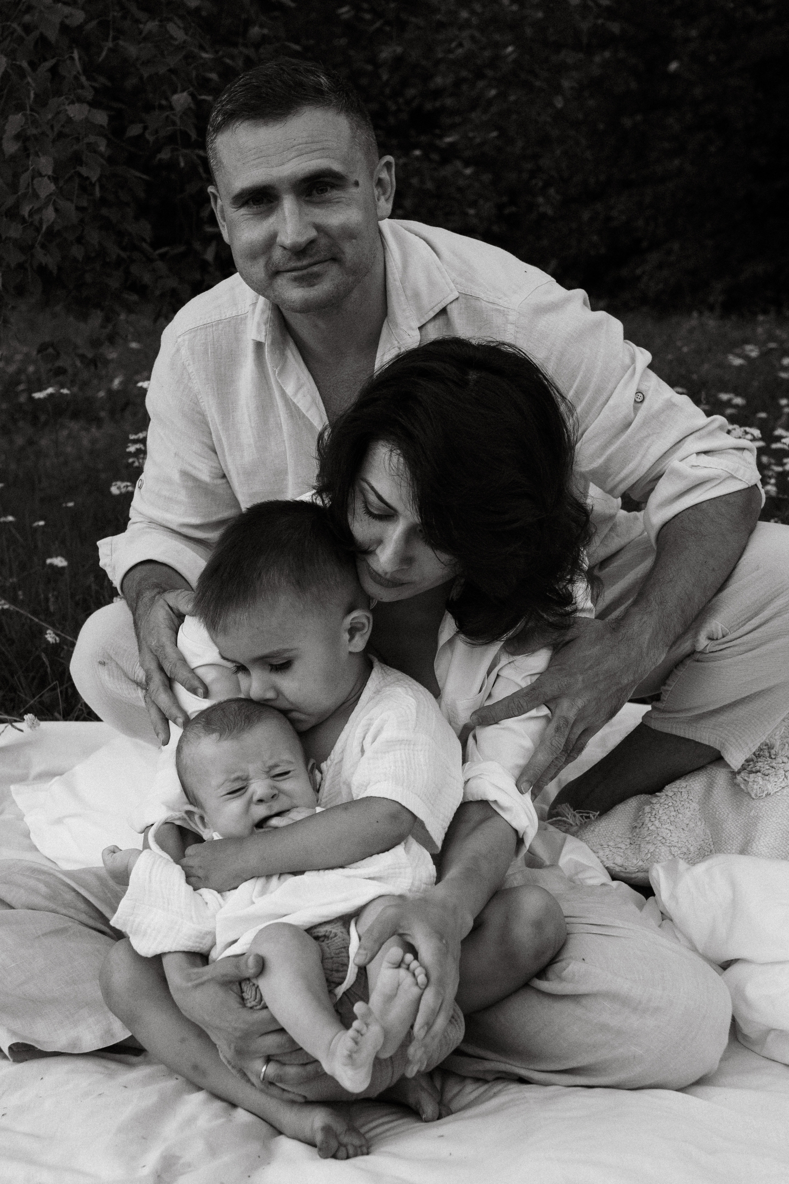 Анастасия, Олег, Матвей и Ваня. Семейный фотограф в Москве Жукова Анна