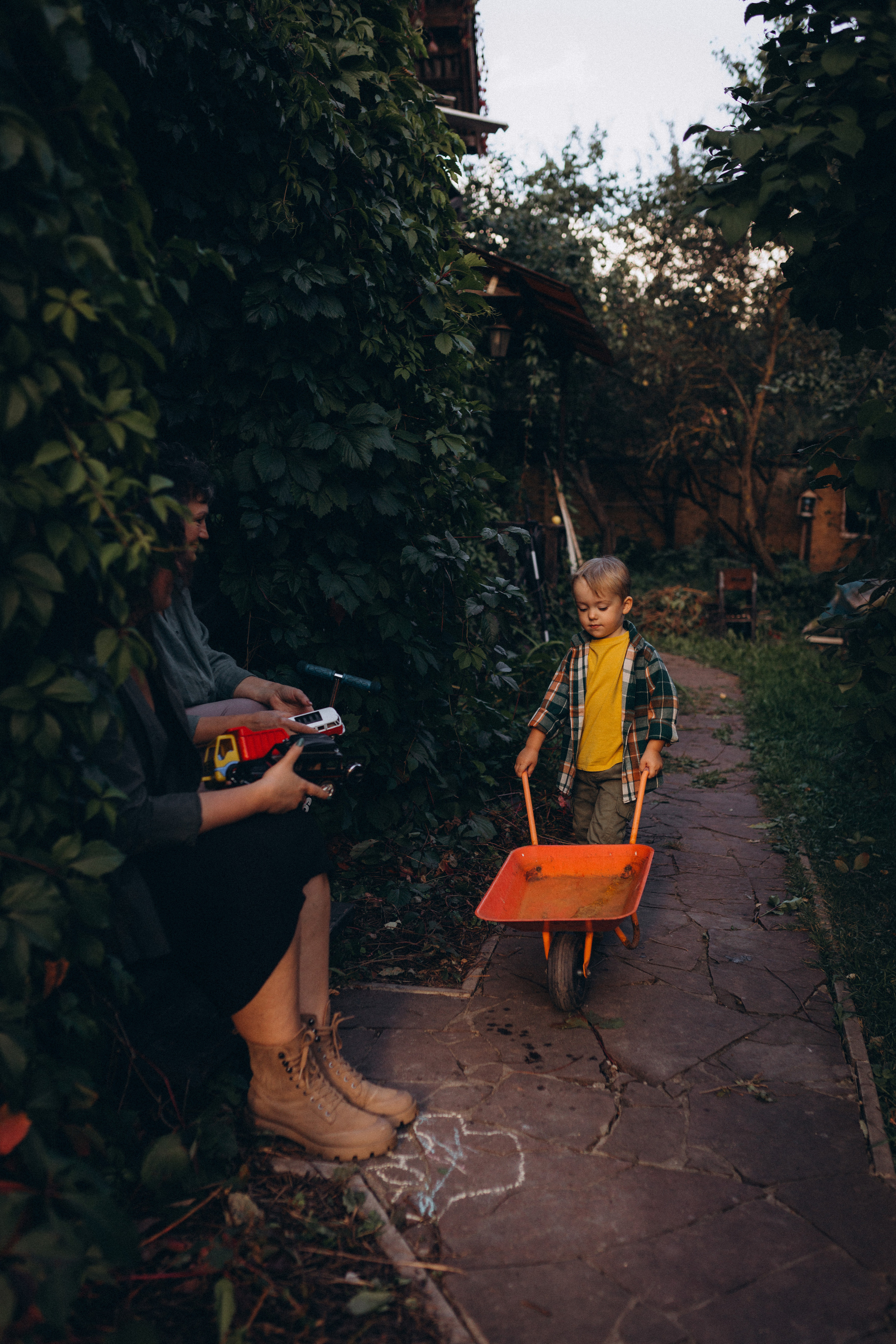 Алёна, Валентина и Юра. Семейный фотограф в Москве Жукова Анна