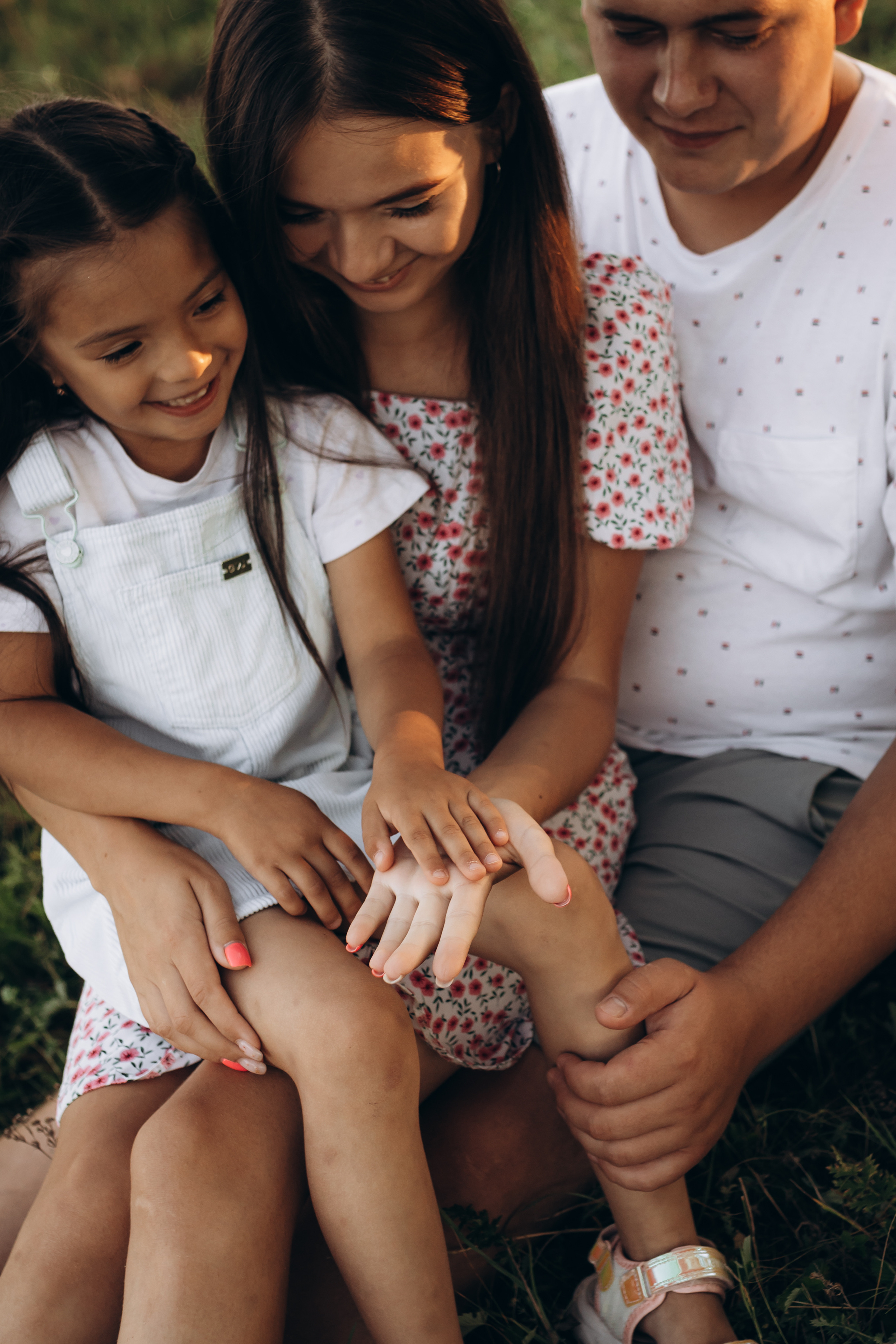 Аня, Игорь и Ксюша. Семейный фотограф в Москве Жукова Анна