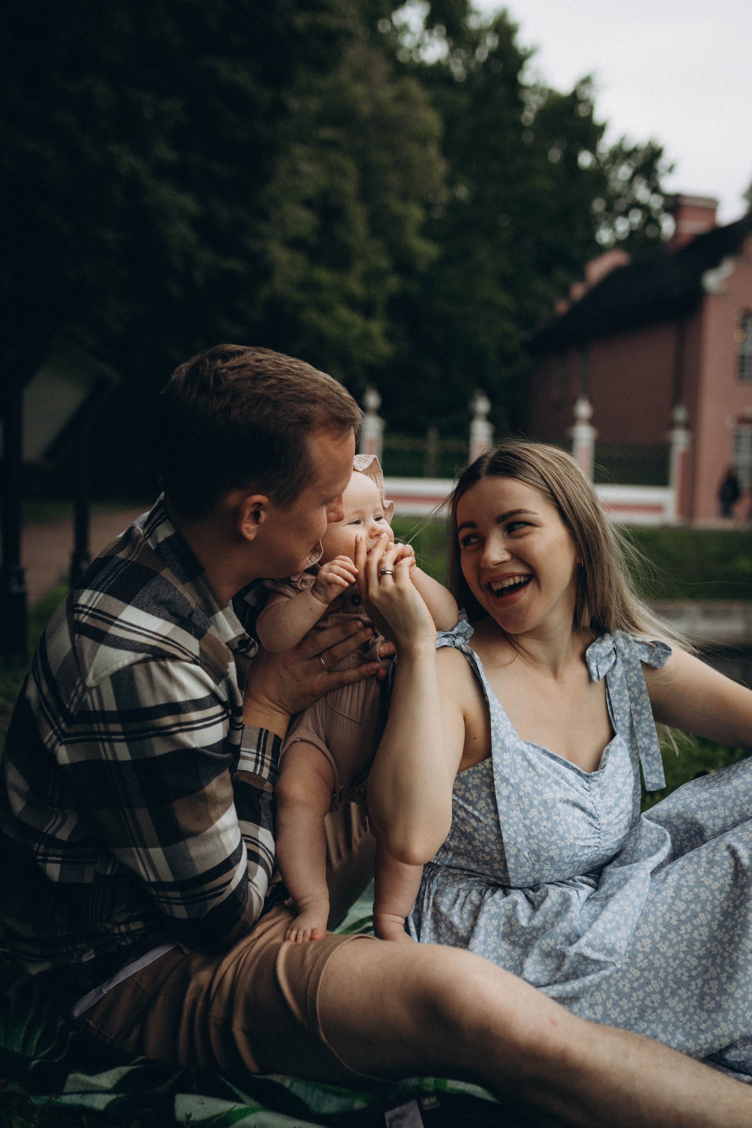 Миша, Ксюша, Маша. Семейный фотограф в Москве Жукова Анна