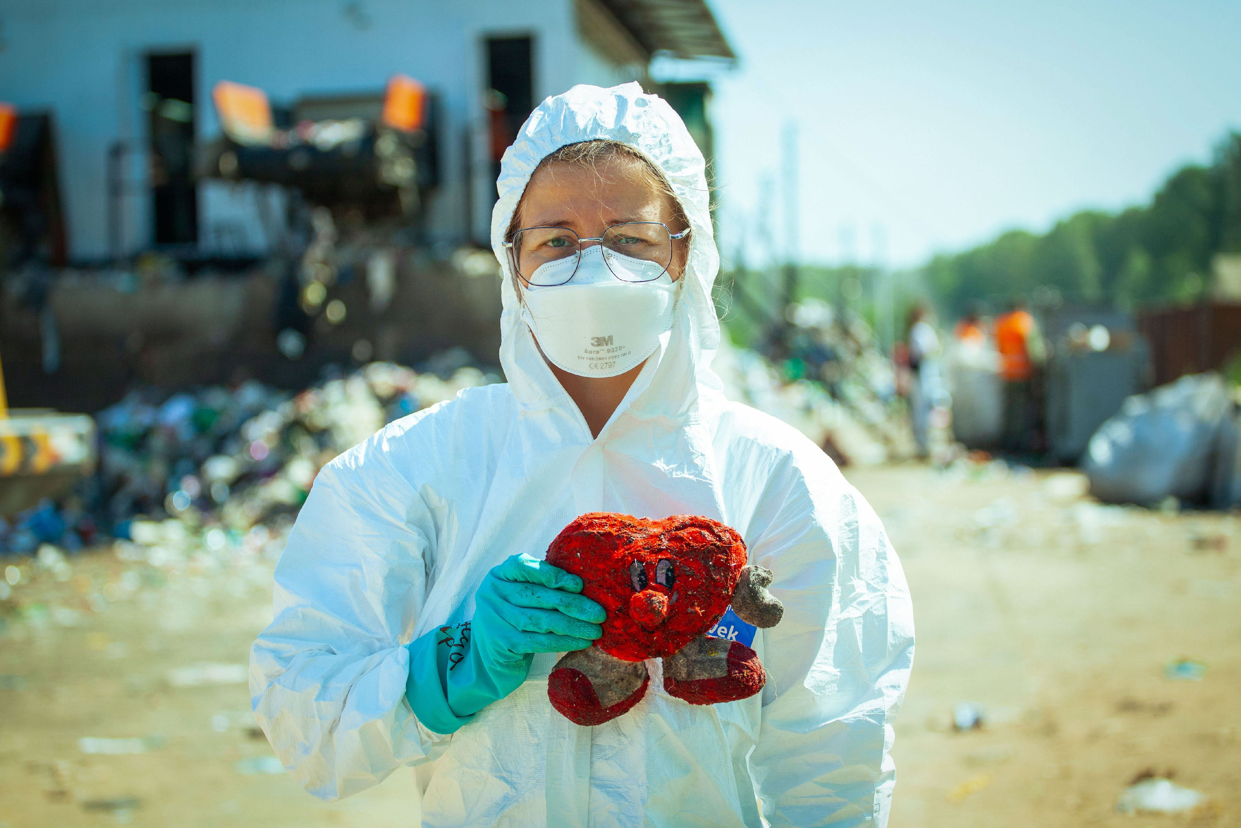 Анализ ижевского полигона ТБО [10-11 августа 2021 г.]. Фотограф Виноградов Константин