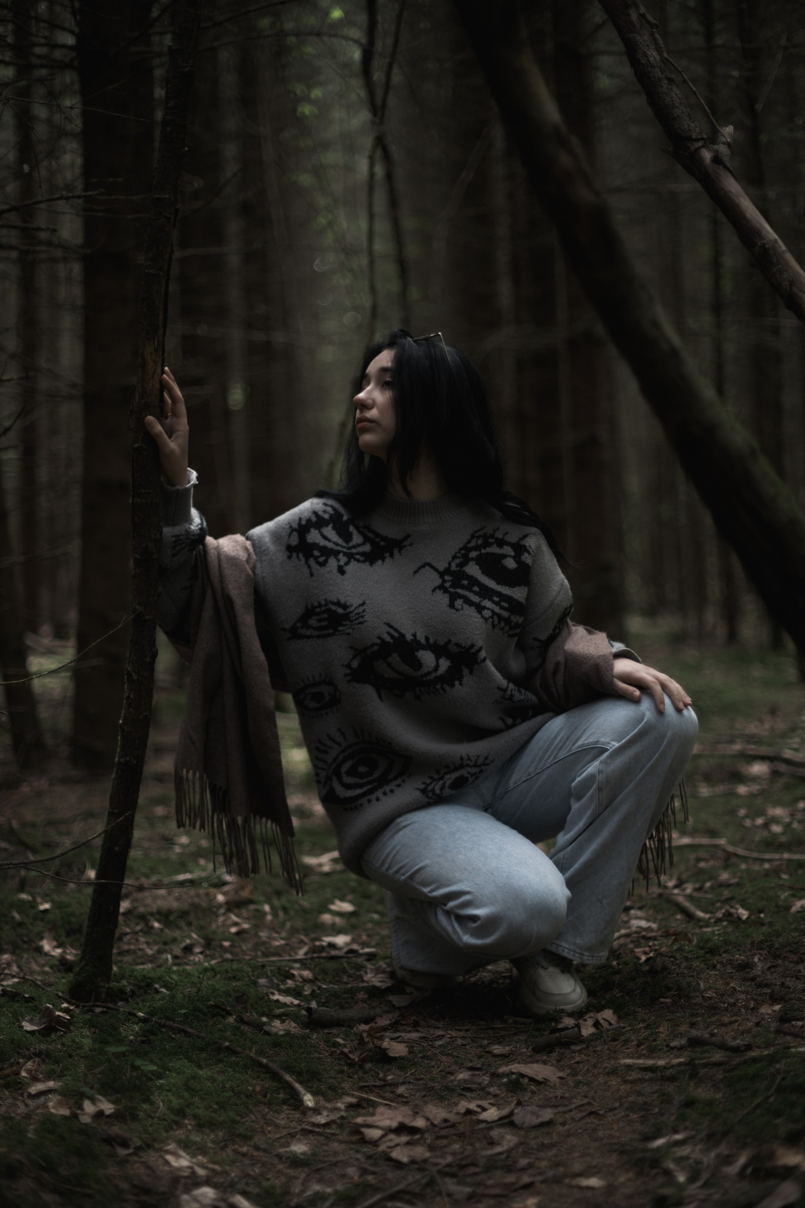 Полина Л — (Лесной массив). — Digital Noise —