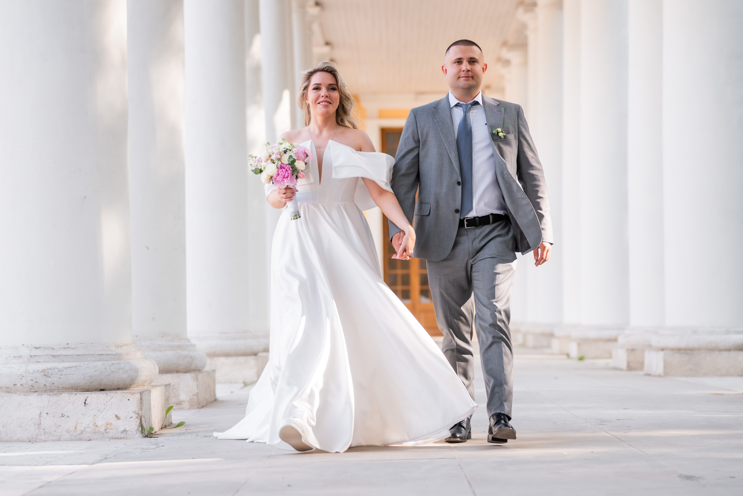 Мария и Дмитрий Прогулка Архангельское. Репортажный фотограф Сергей Дроздов