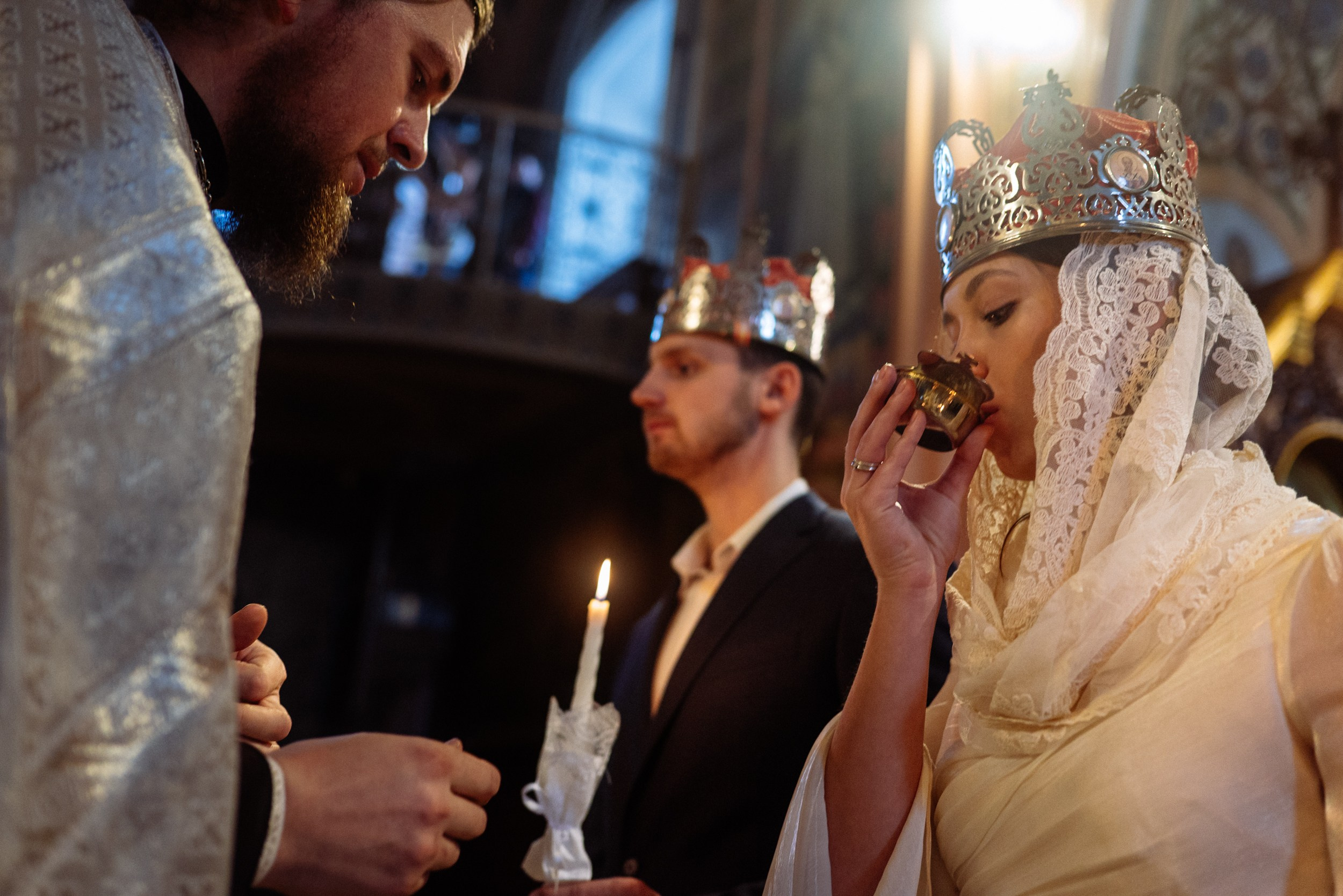 Фотосъемка таинства венчания Иоанна и Глафиры. Семейный фотограф на крещение, венчание в Иваново Галина Скурихина