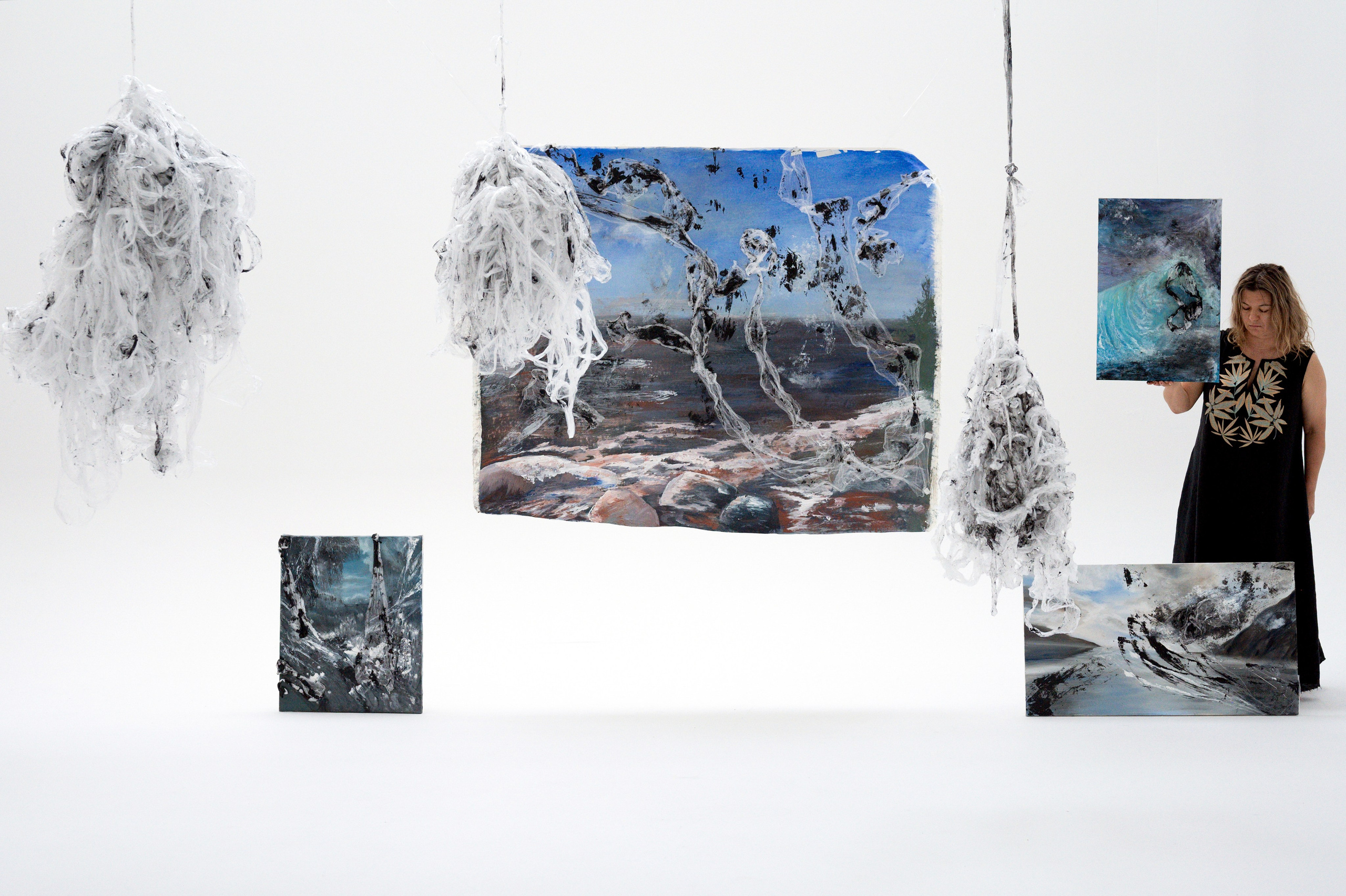 Фотосессия художника и его работ. Фотограф Юлия Кондратьева