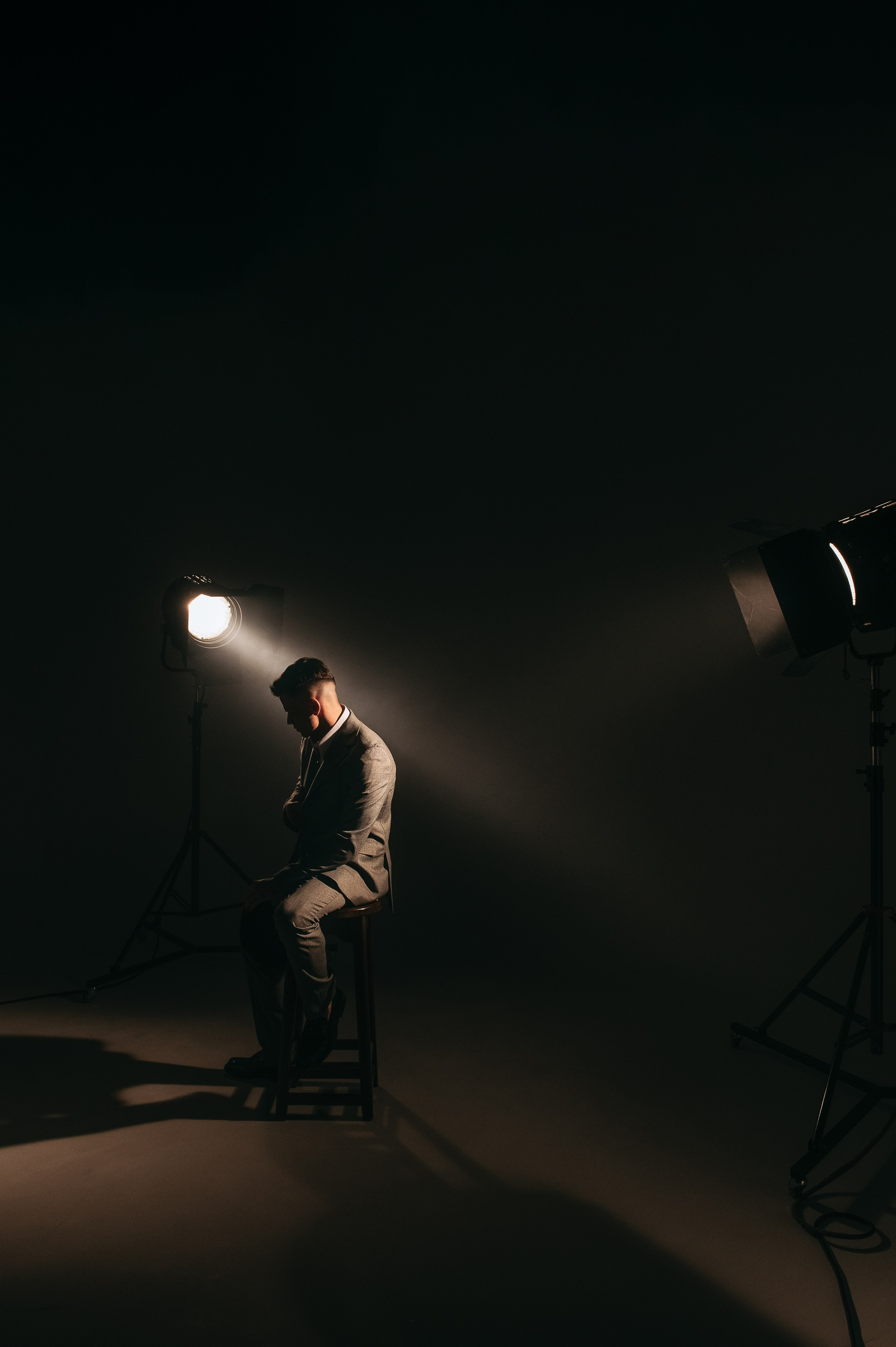 Мужской студийный портрет. Екатерина Бакурова — контент фотограф, женский фотограф в Краснодаре