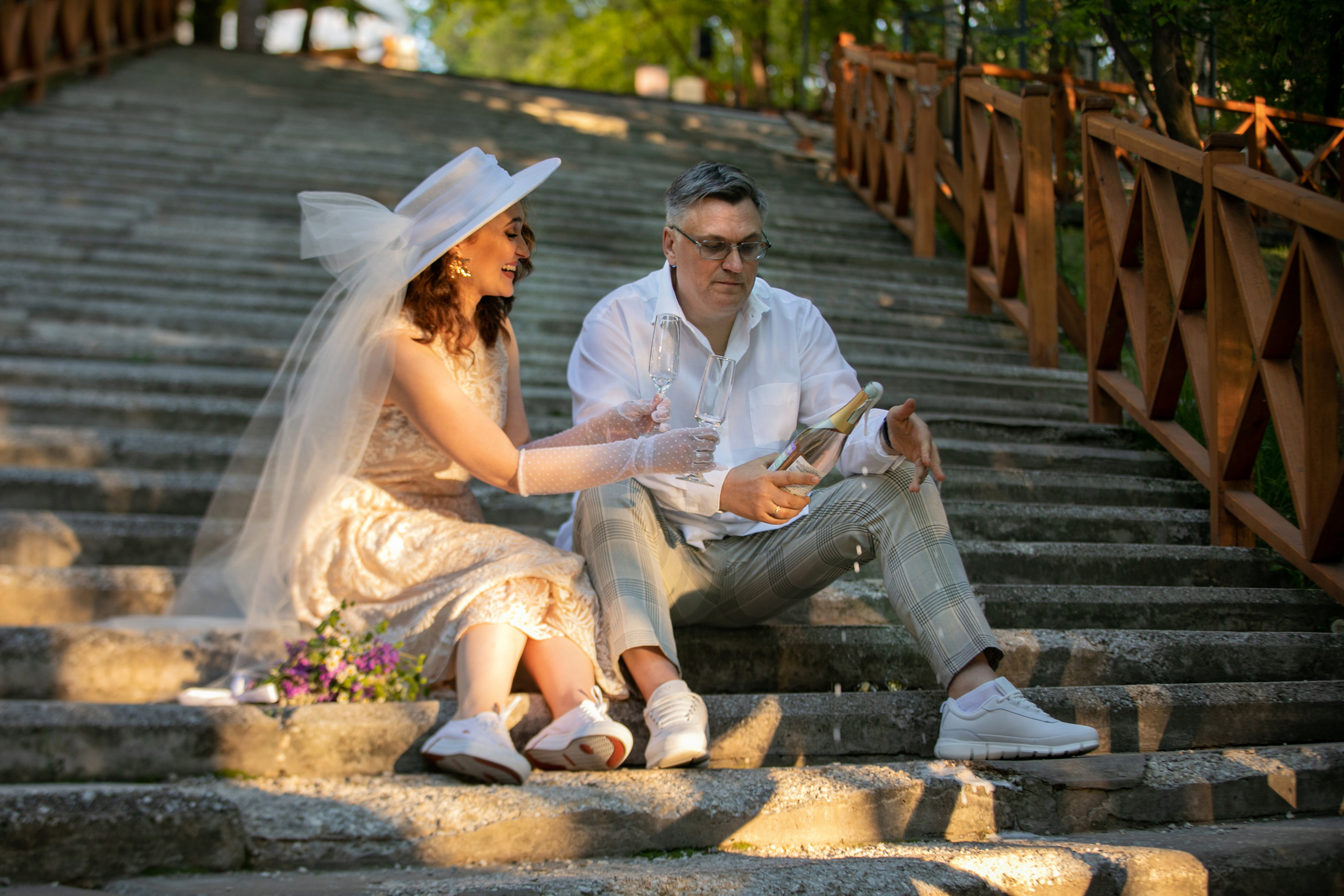 Свадебная прогулка. Фотограф чувственного портрета в Санкт-Петербурге Светлана Фролова