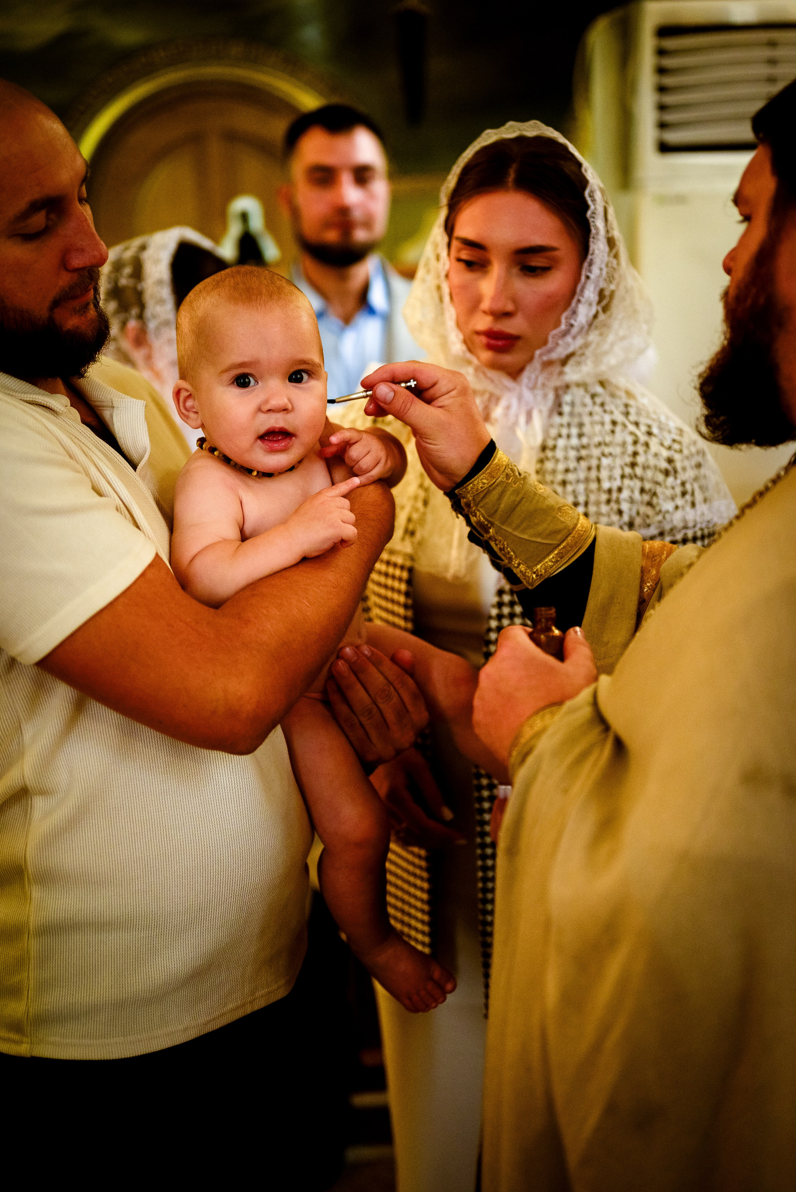 Таинство крещения. Фотограф Краснодарский край